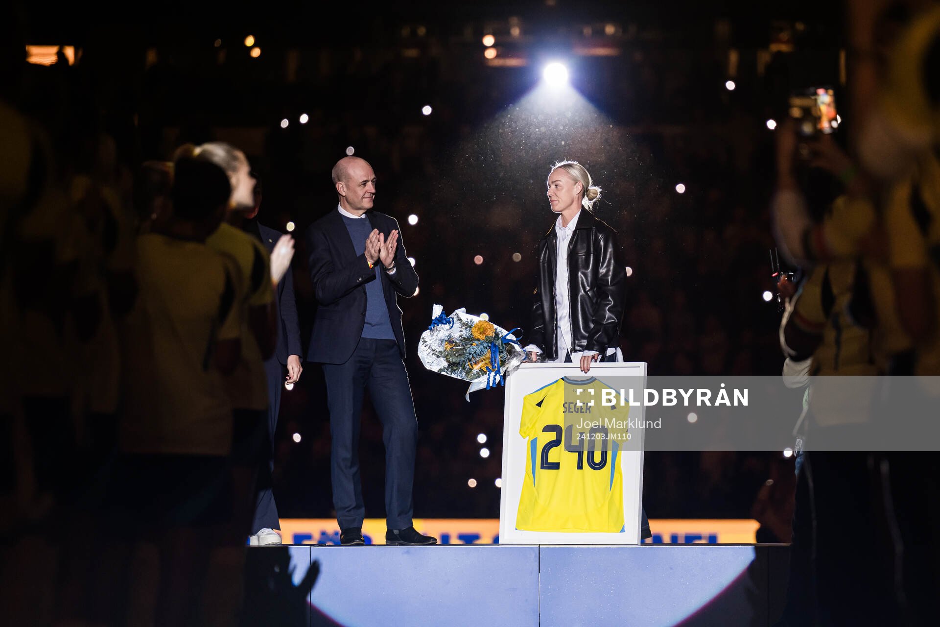 Fredrik Reinfeldt, president of the Swedish Football