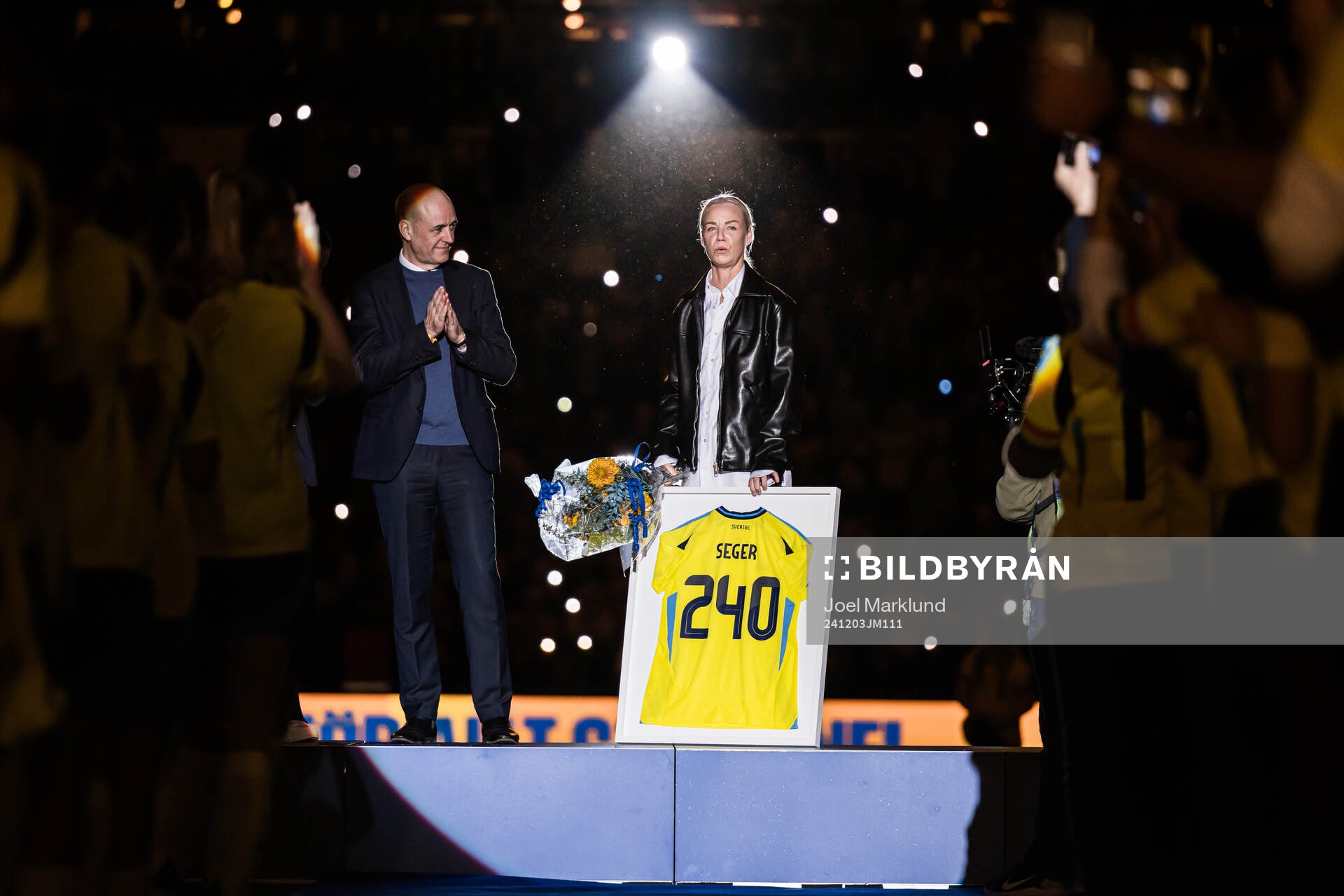 Fredrik Reinfeldt, president of the Swedish Football