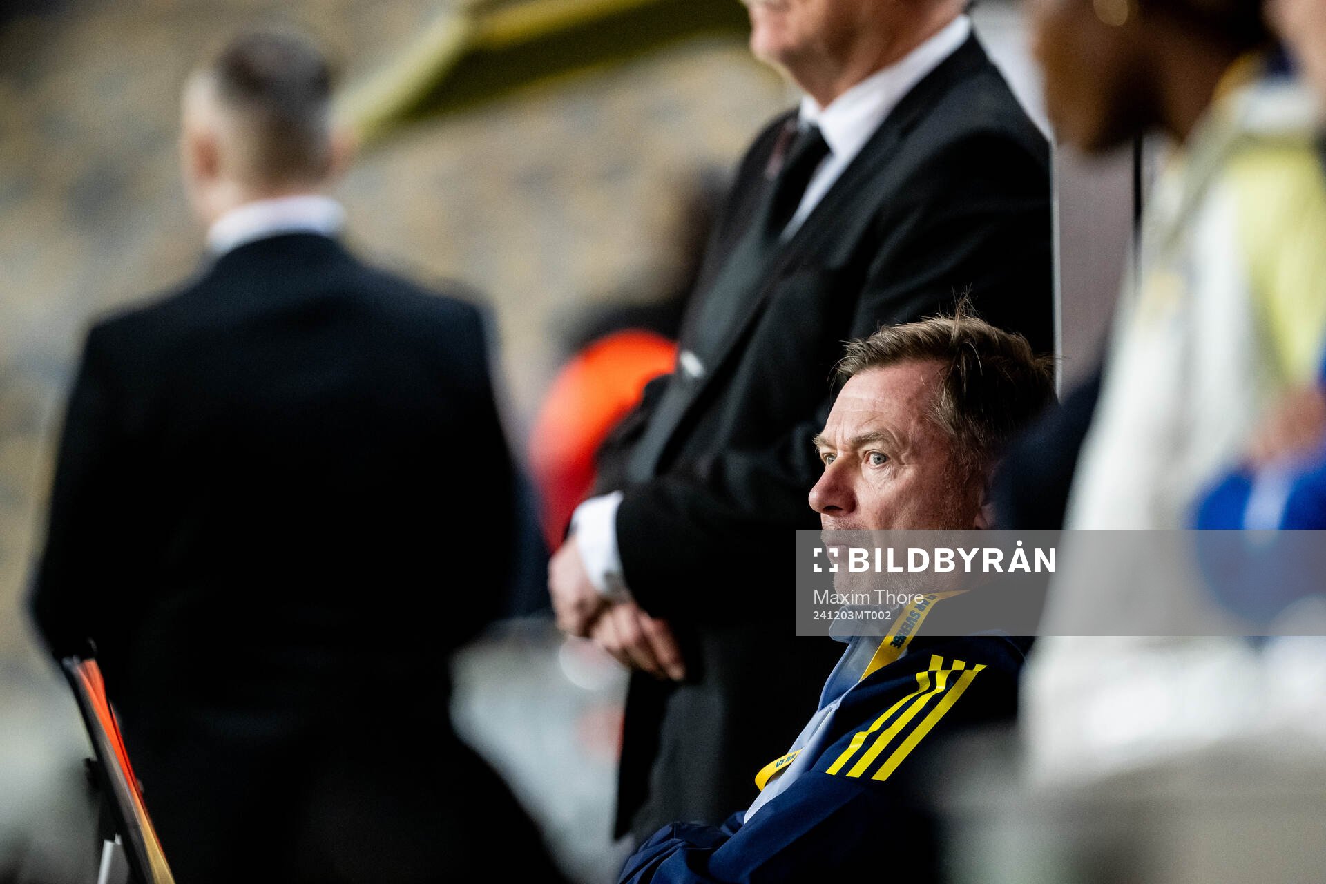 Head coach Peter Gerhardsson of Sweden