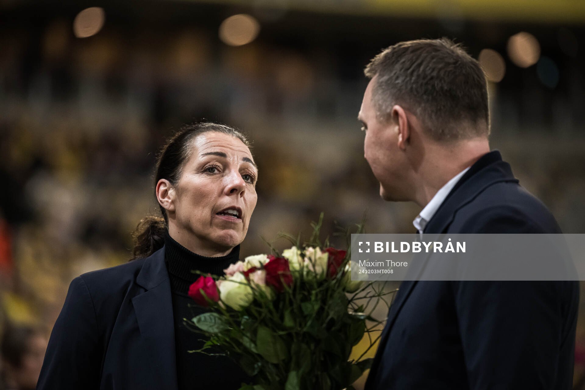 General secretary Andrea Möllerberg and Head of football