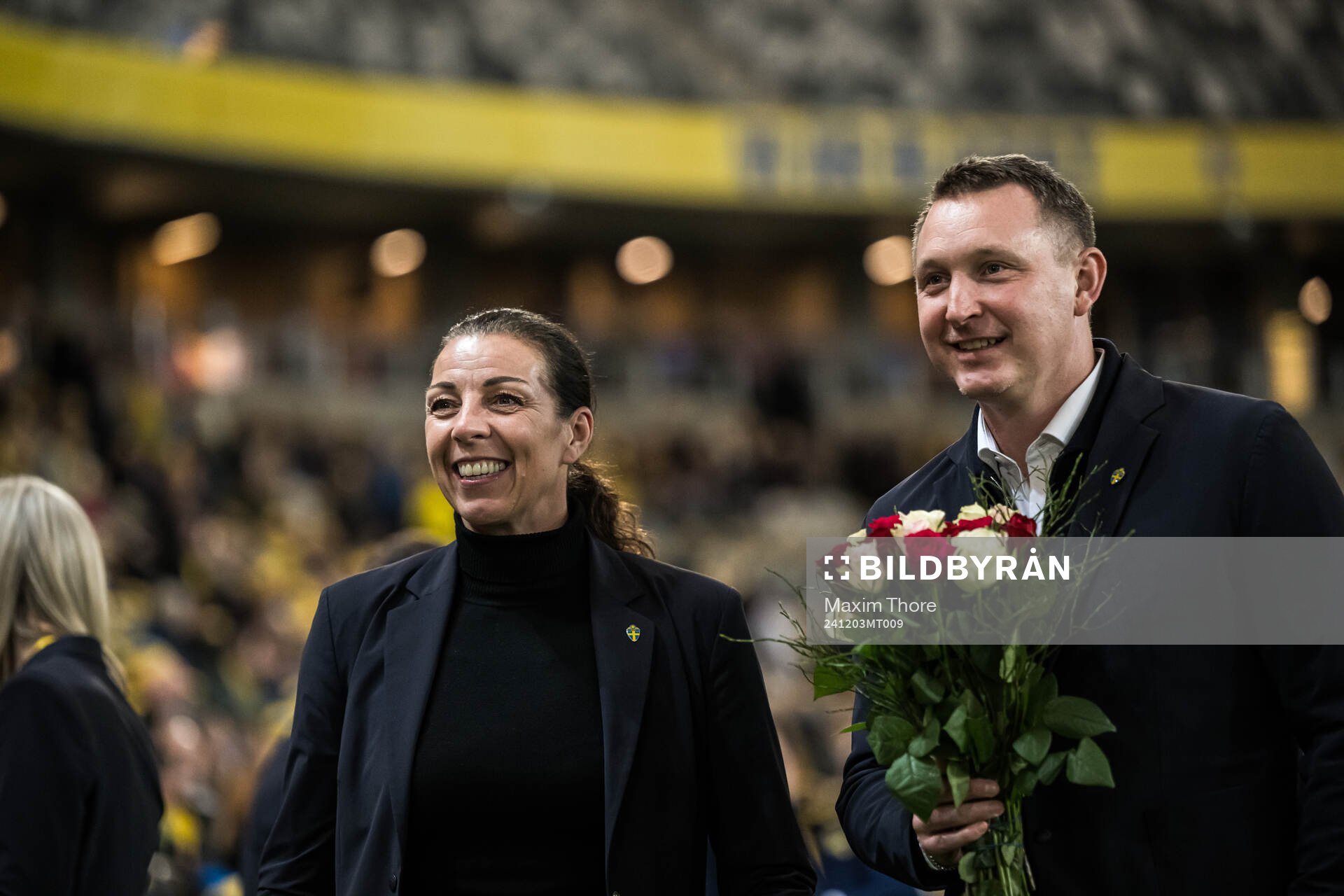 General secretary Andrea Möllerberg and Head of football