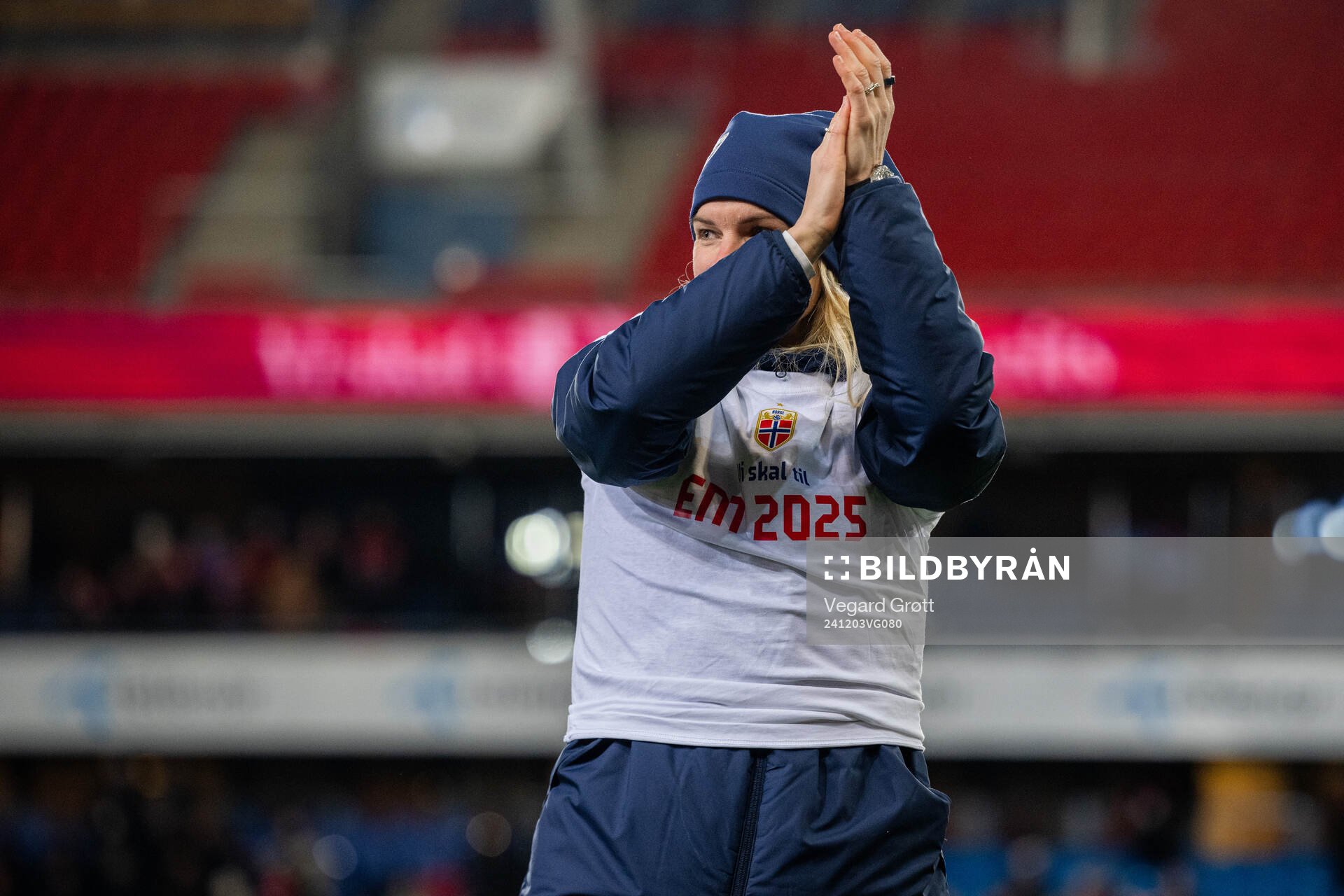 Ada Hegerberg of Norway celebrates