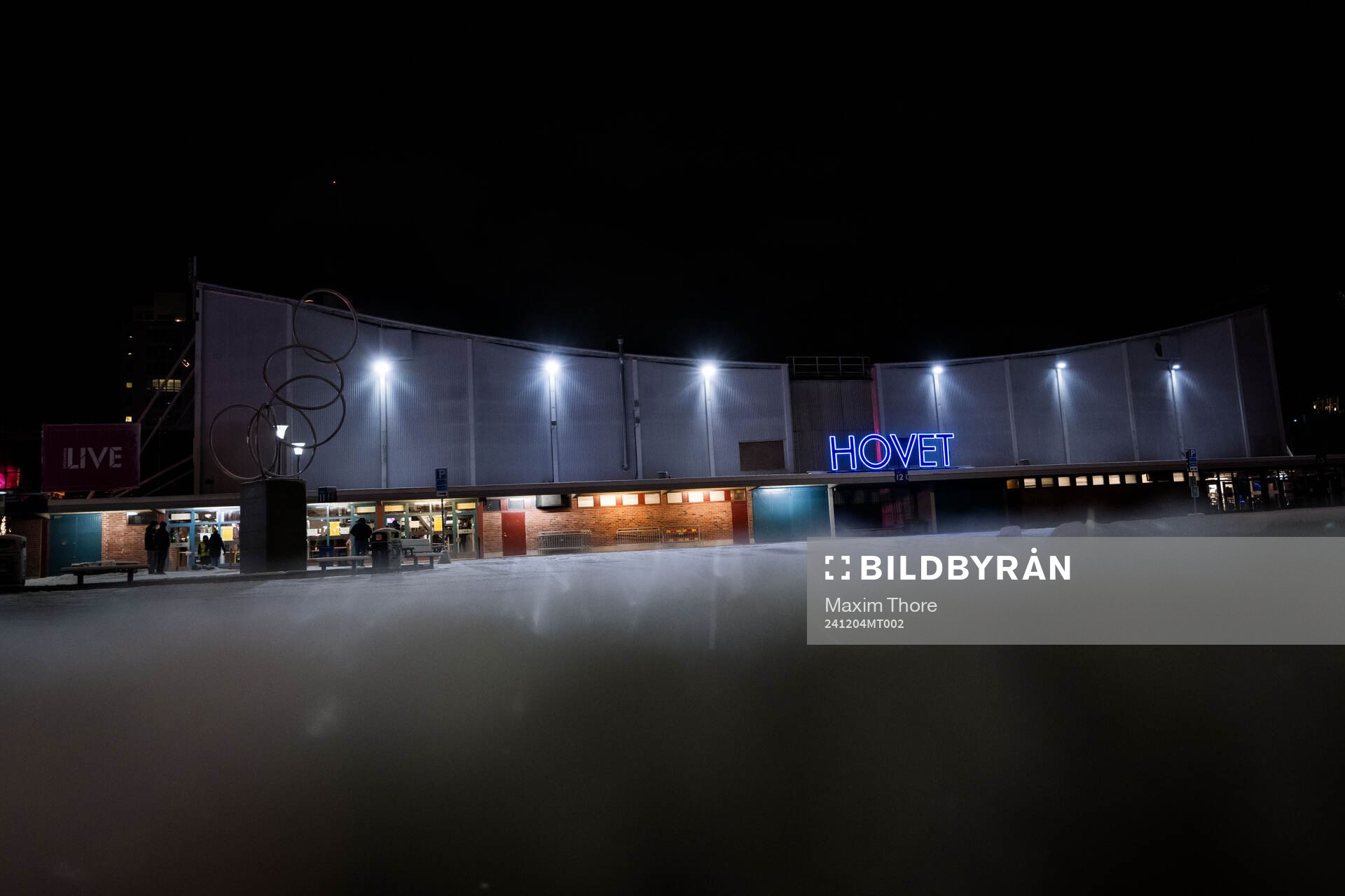 Exteriör av Hovet