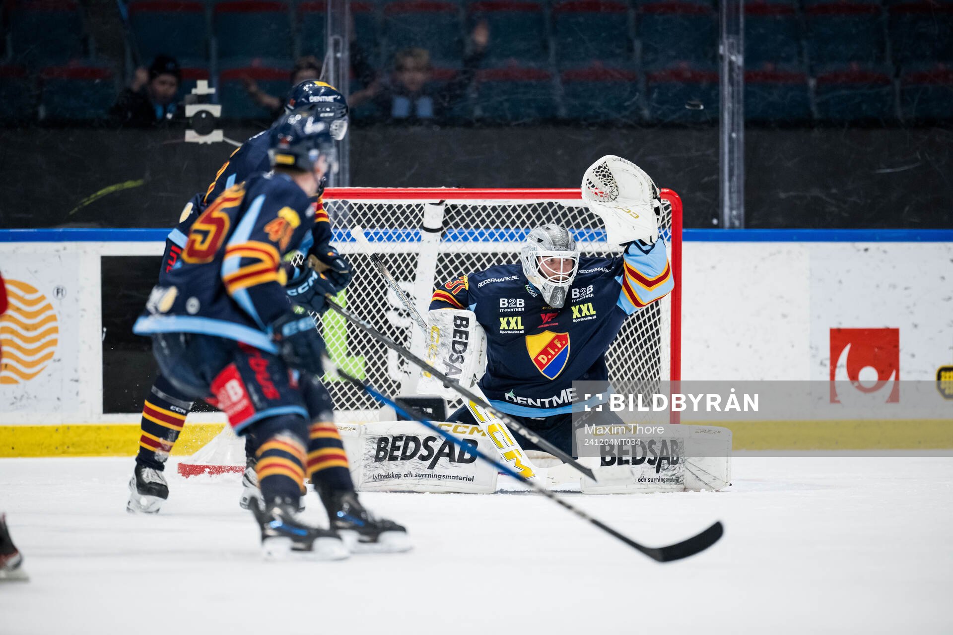 Djurgårdens målvakt Viktor Andrén