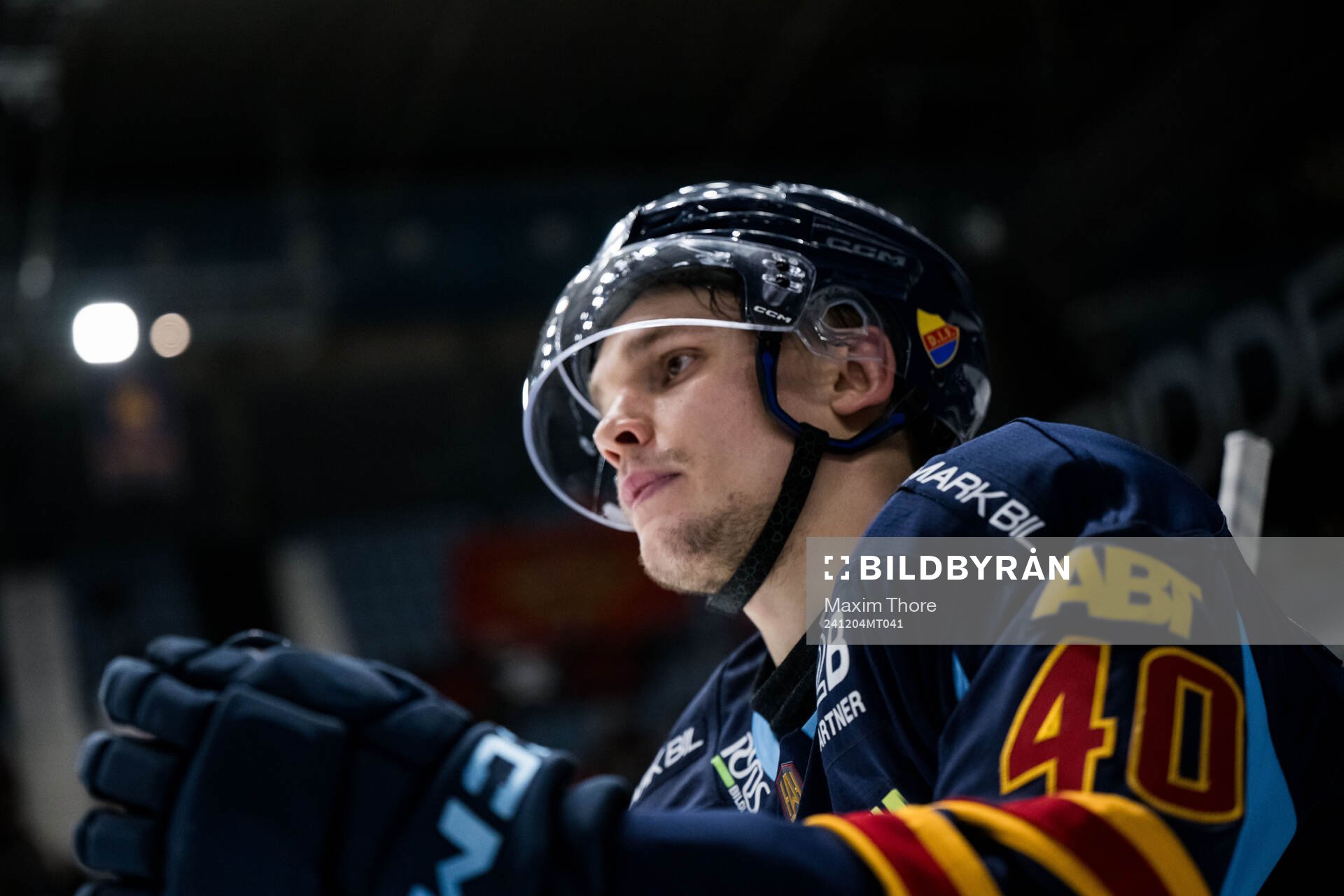 Djurgårdens Arvid Costmar jublar