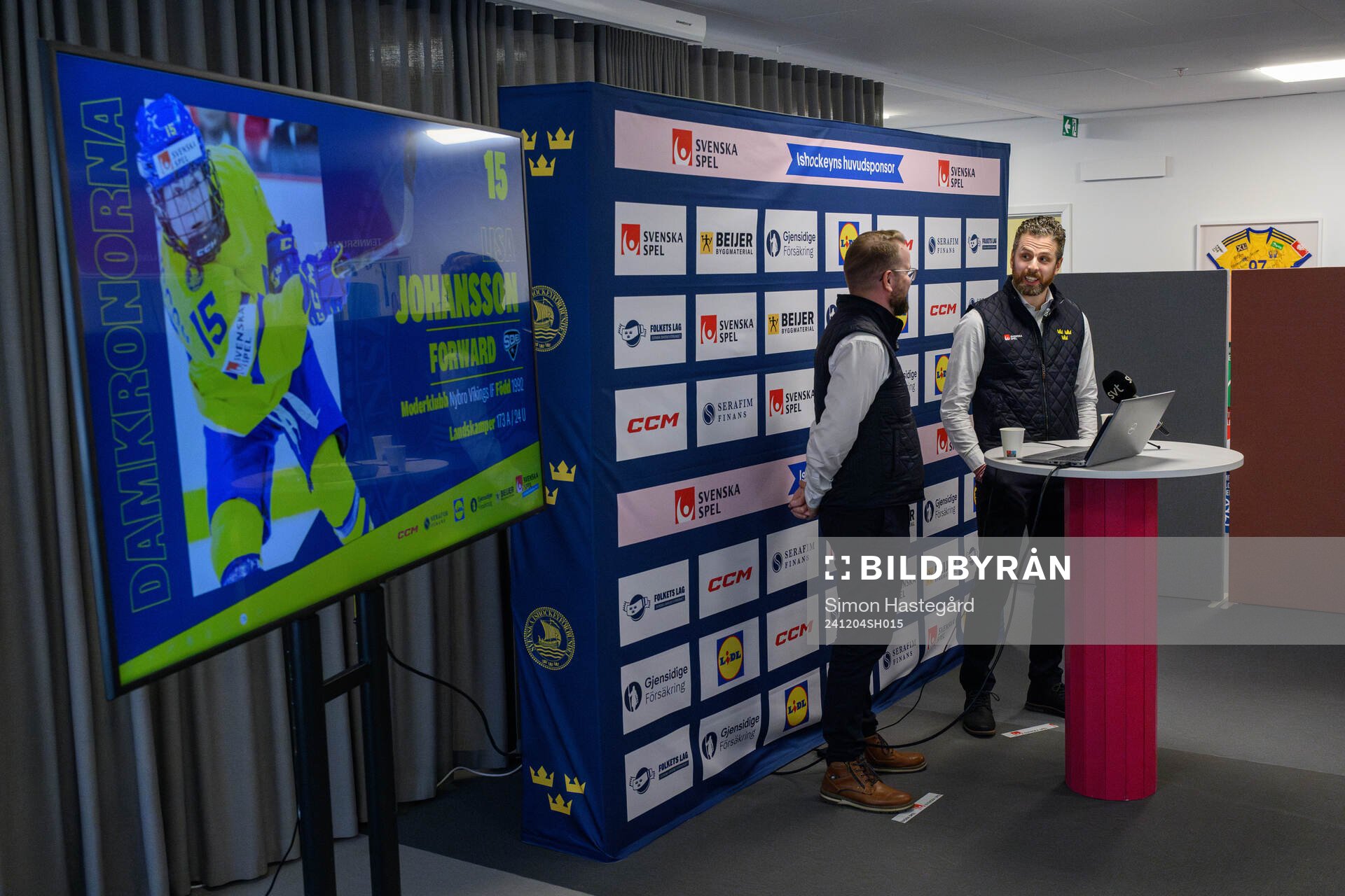 Ulf Lundberg, Head coach of the Swedish women’s national