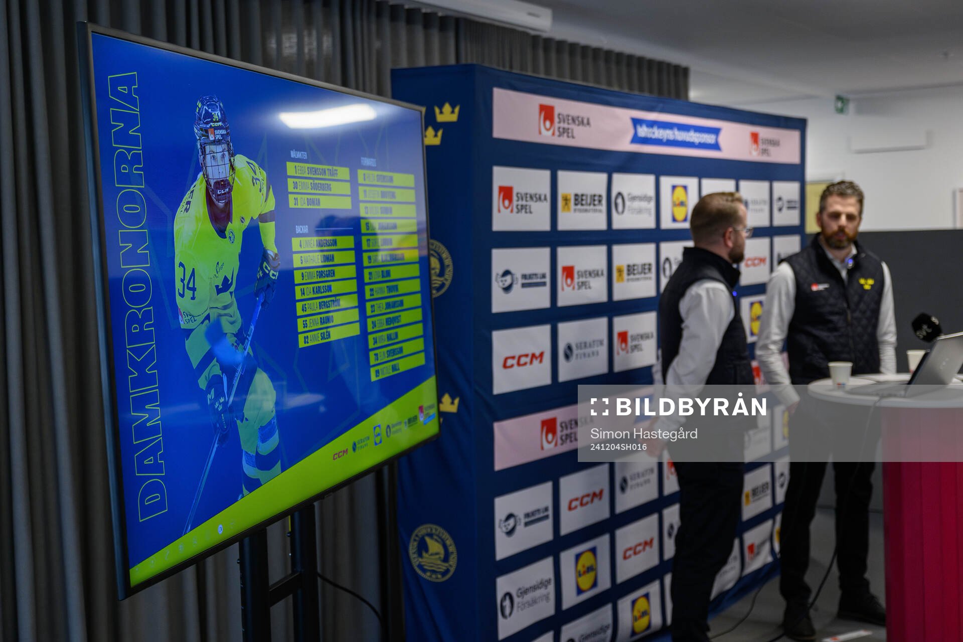 Ulf Lundberg, Head coach of the Swedish women’s national