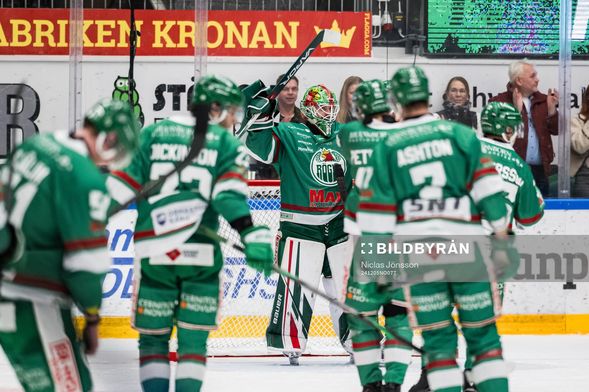 Rögles Christoffer Rifalk jublar