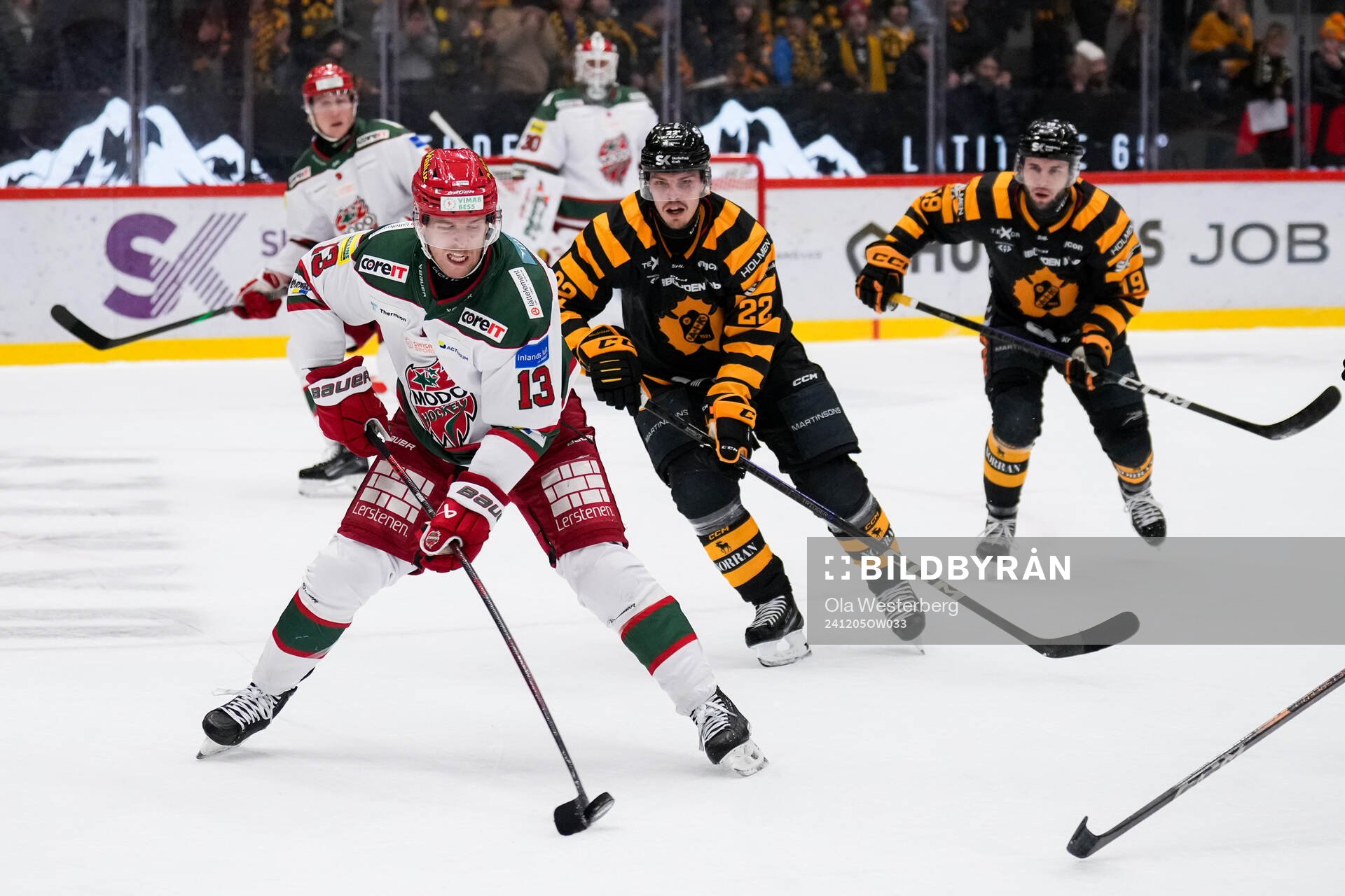 Modos Tyler Benson och Skellefteås Jonathan Johnson