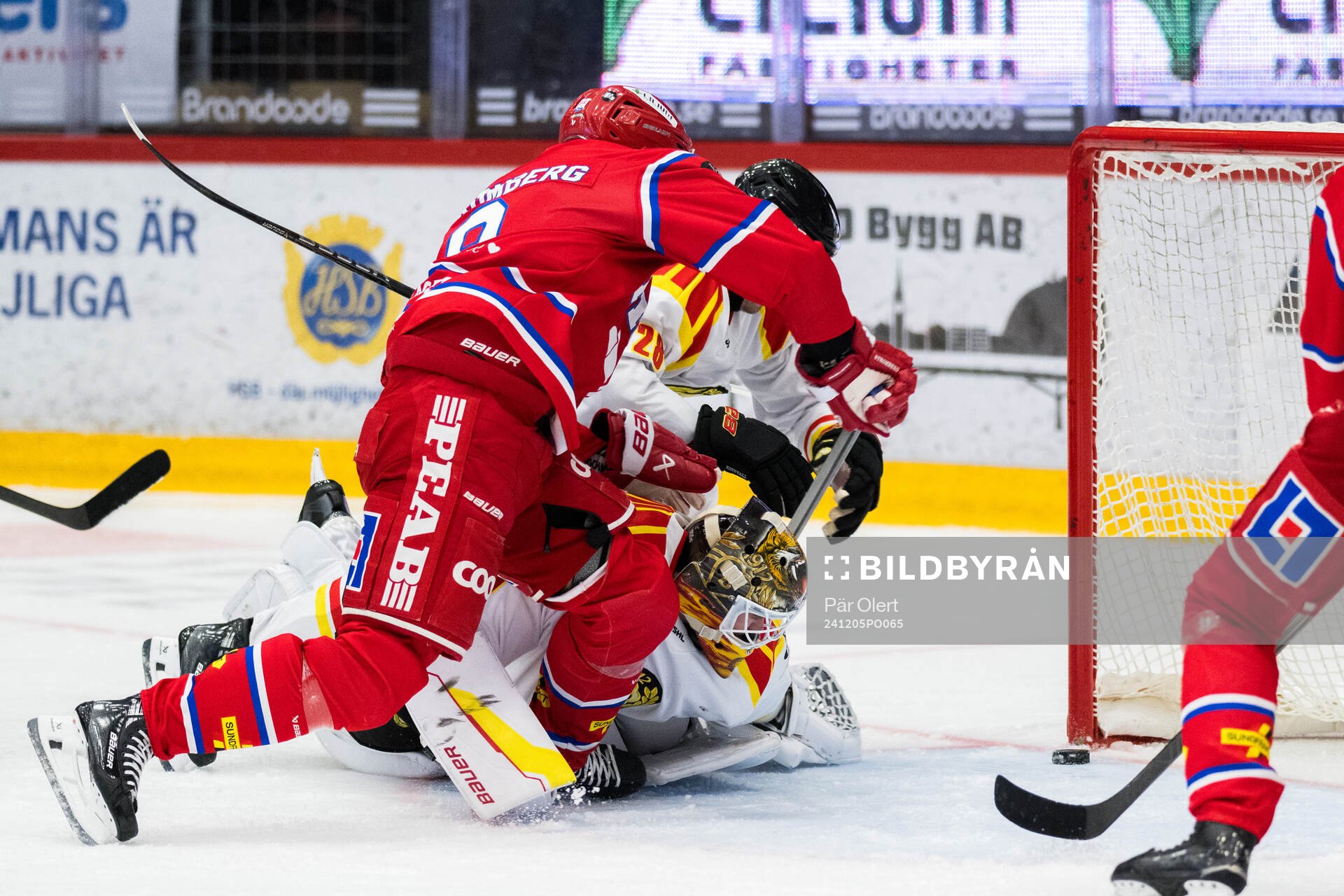 Brynäs målvakt Erik Källgren