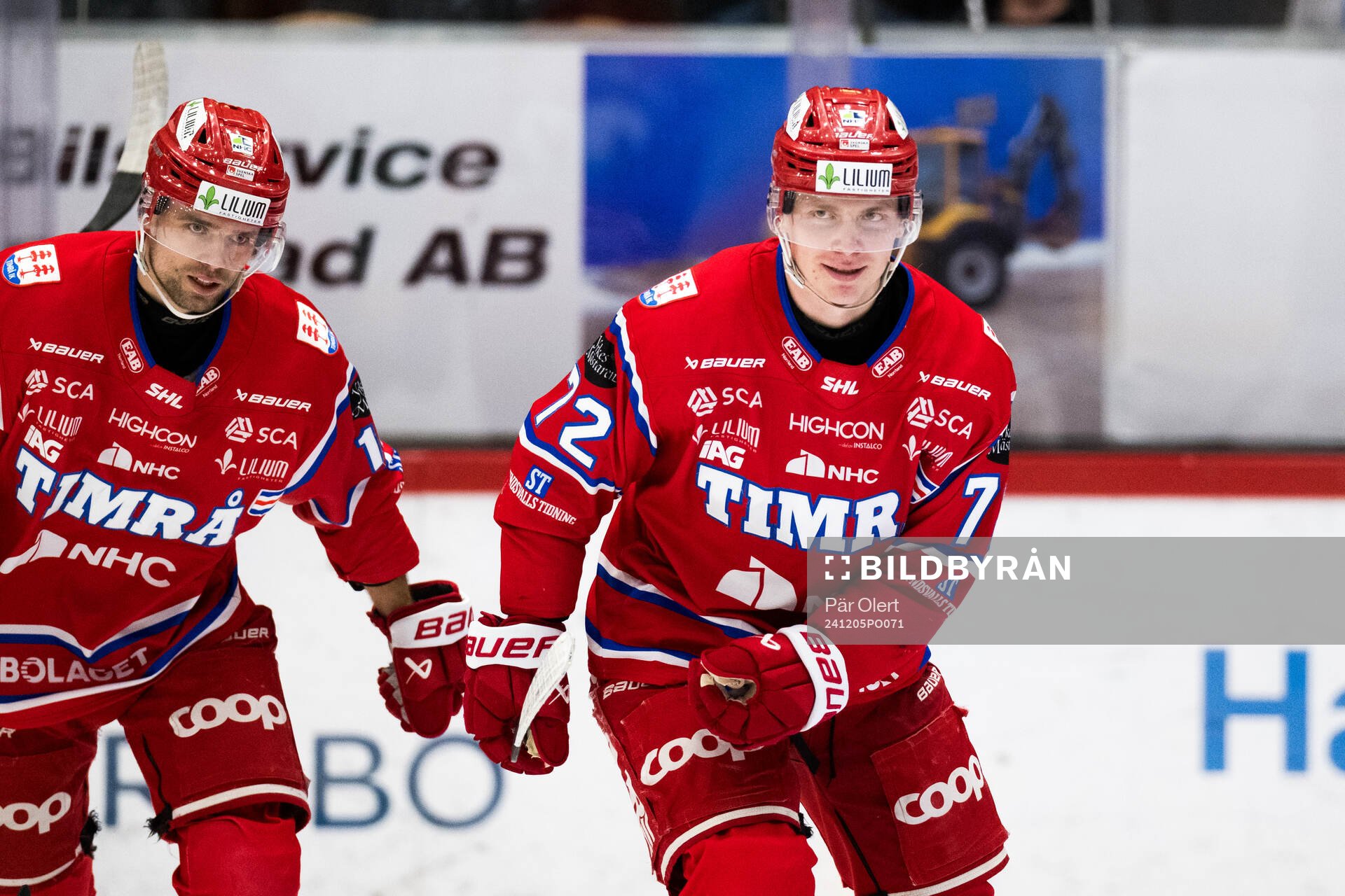 Timrås Erik Walli Walterholm jublar