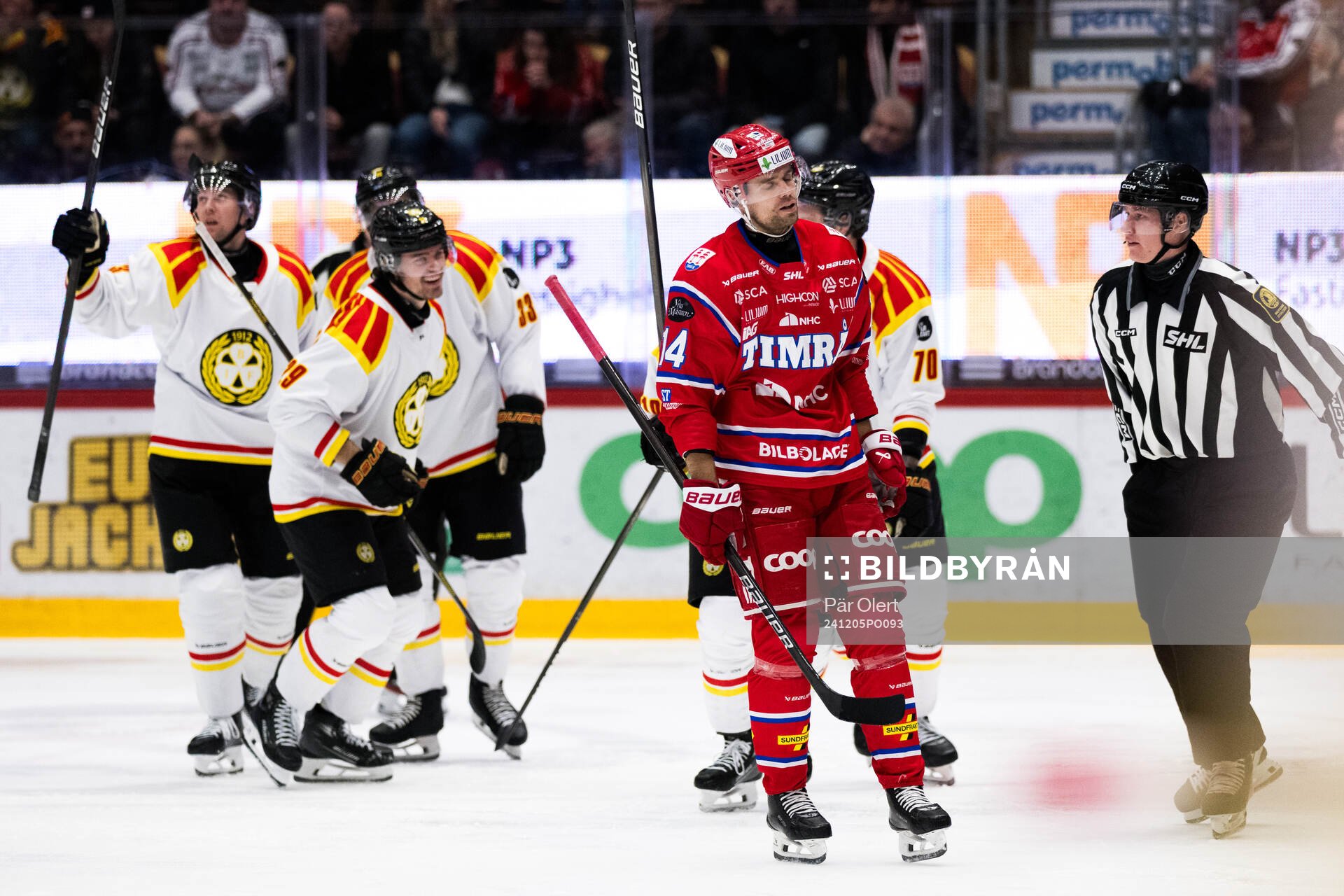 Timrås Emil Pettersson deppar