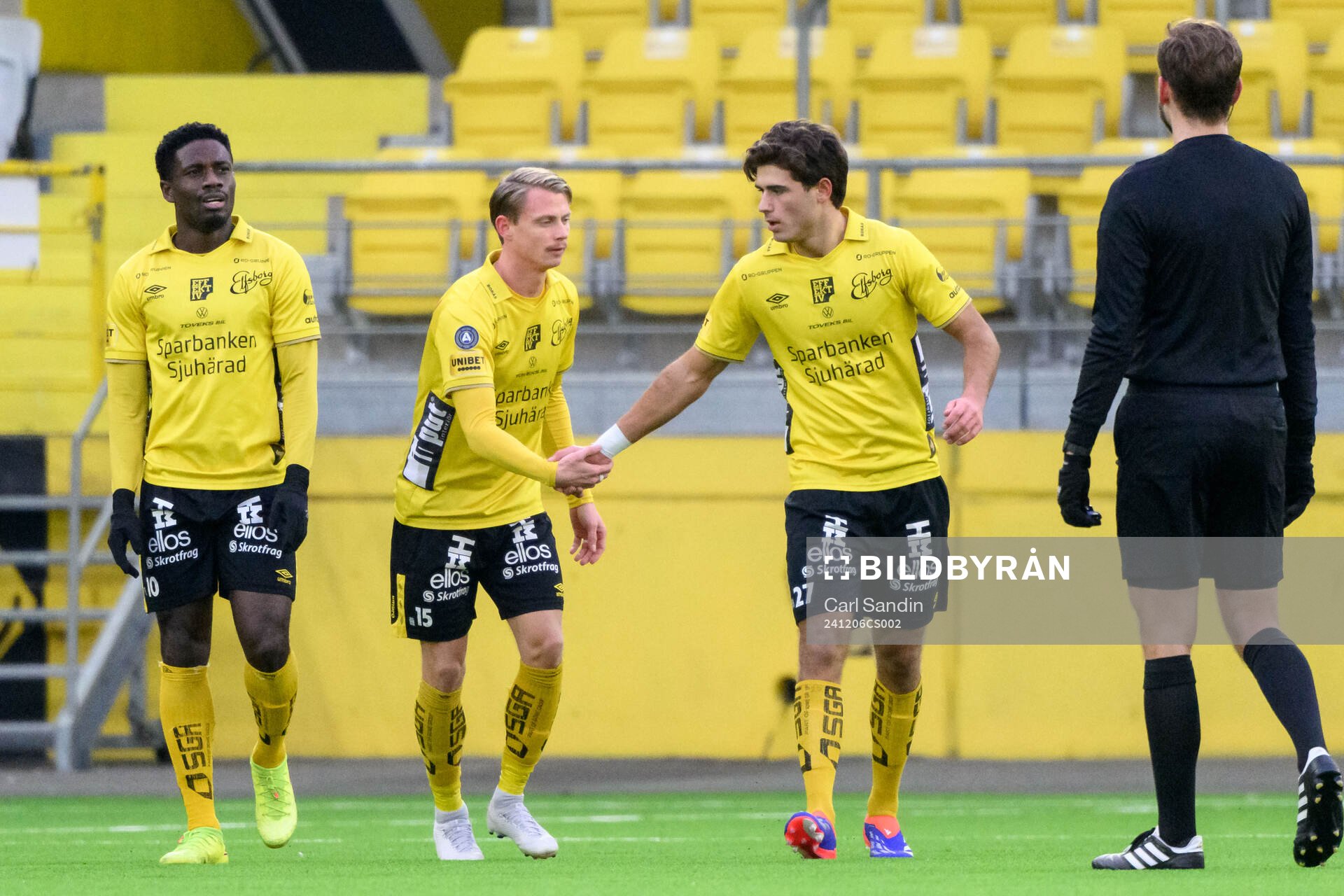 Elfsborgs Besfort Zeneli jublar