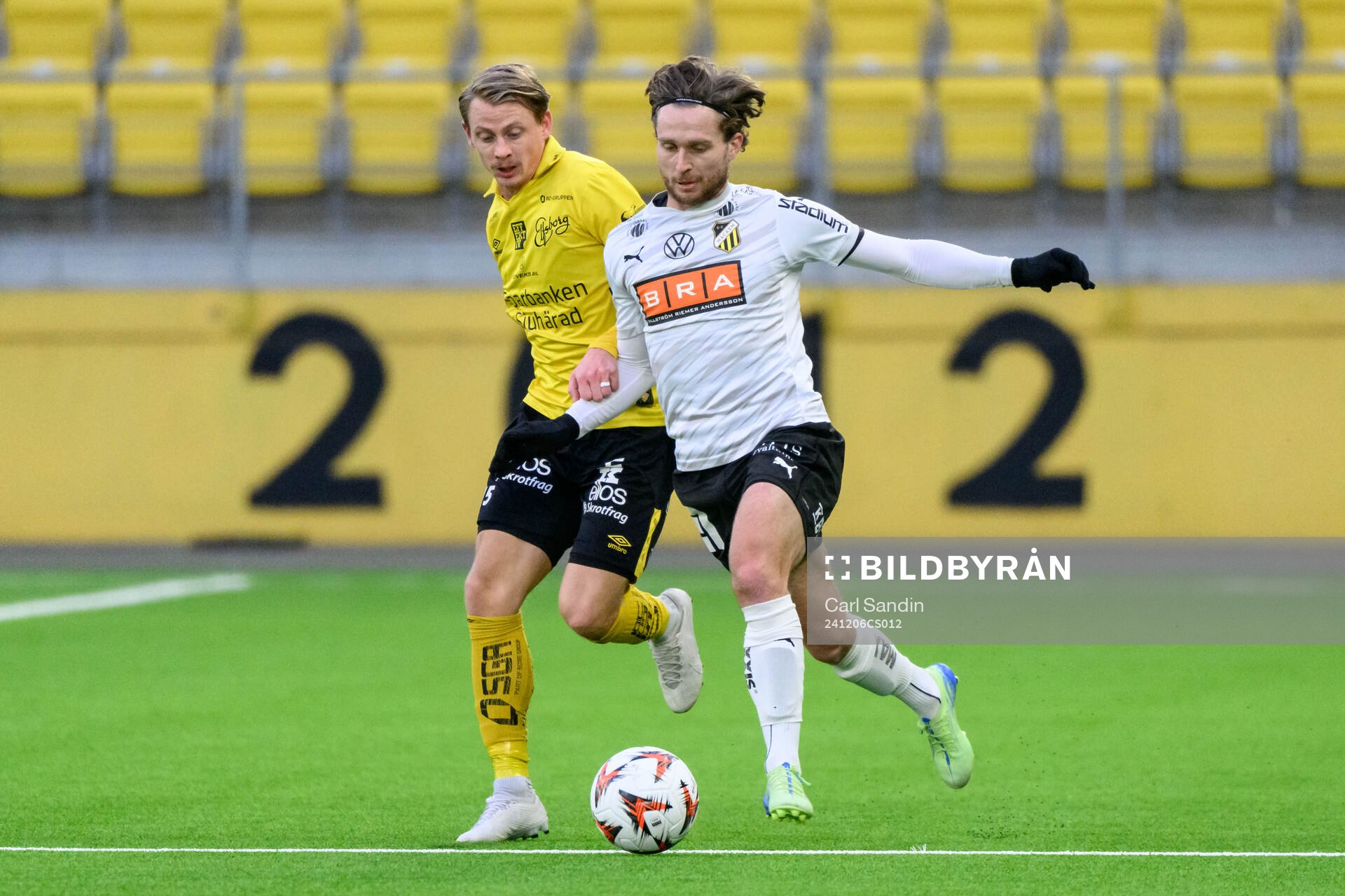 Elfsborgs Simon Hedlund och Häckens Adam Lundkvist
