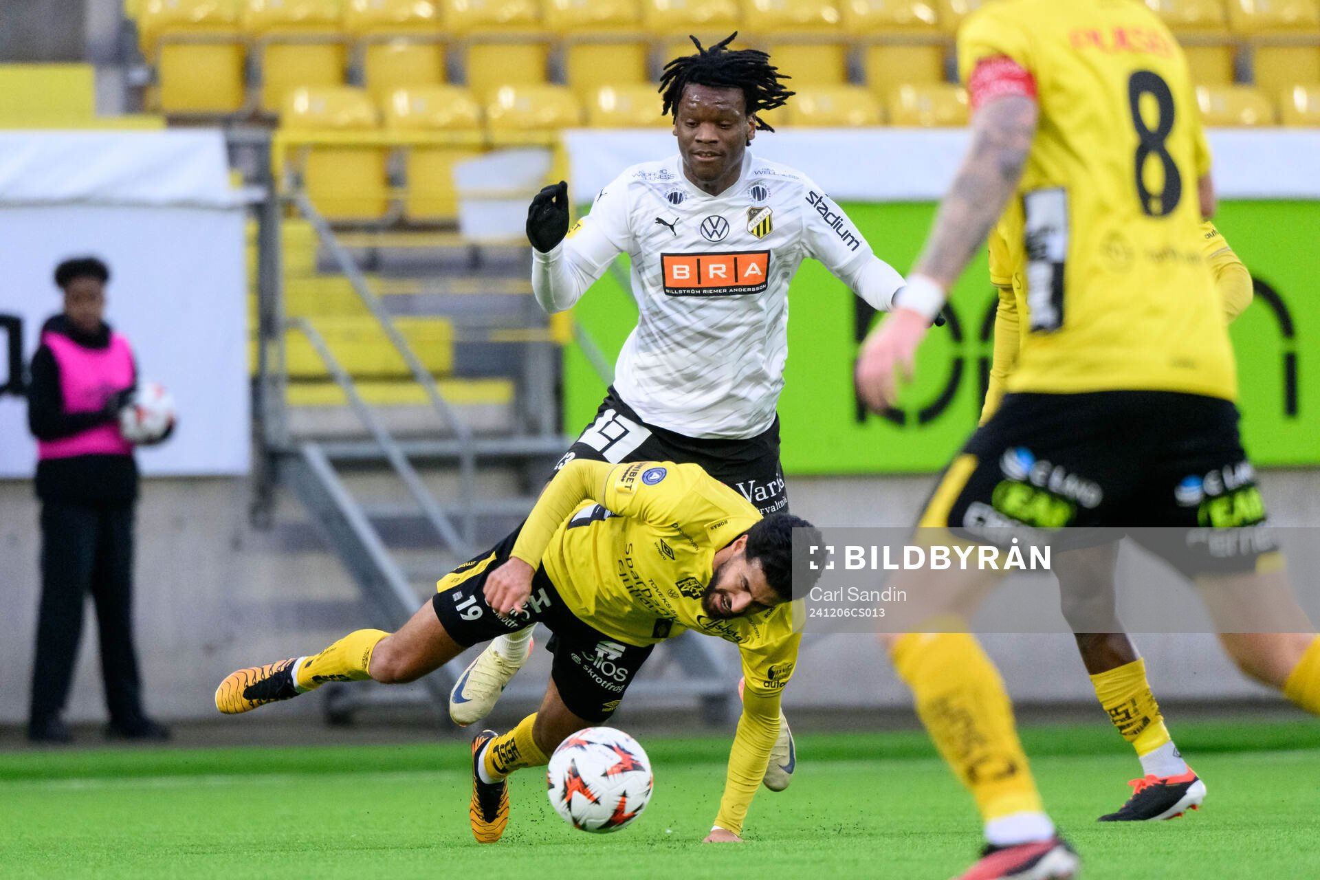 Häckens Jeremy Agbonifo och Elfsborgs Rami Kaib
