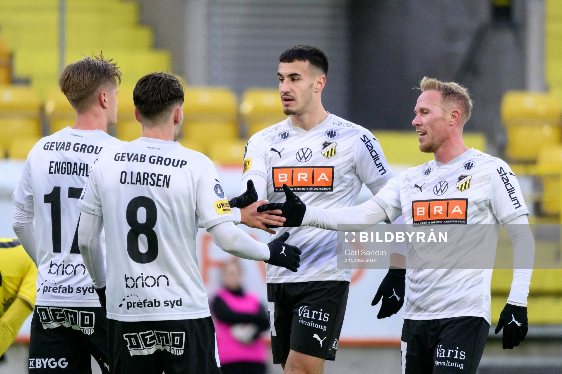 Häckens Ben Engdahl, Lars Olden Larsen, Srdjan Hrstic och