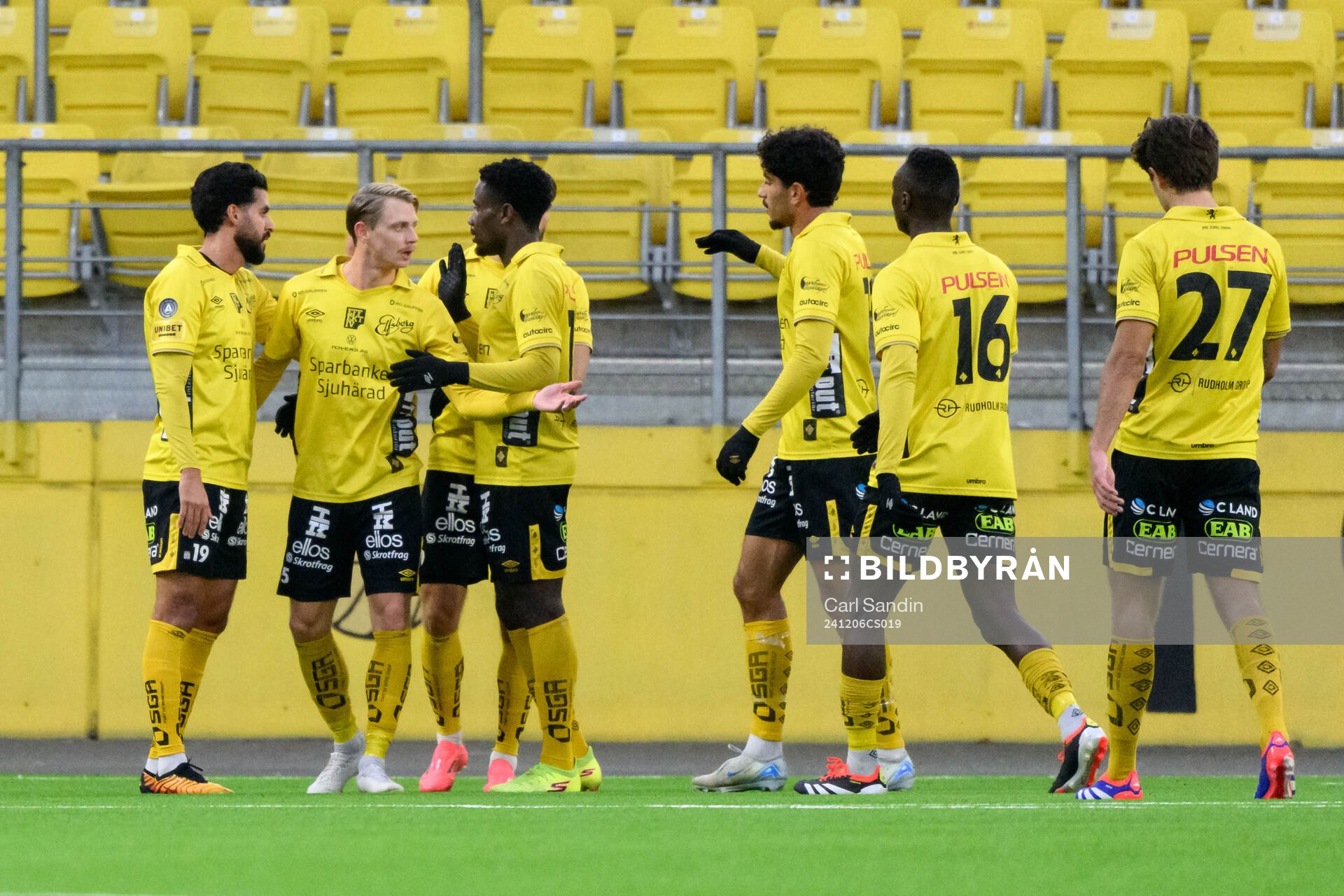 Elfsborgs Simon Hedlund jublar