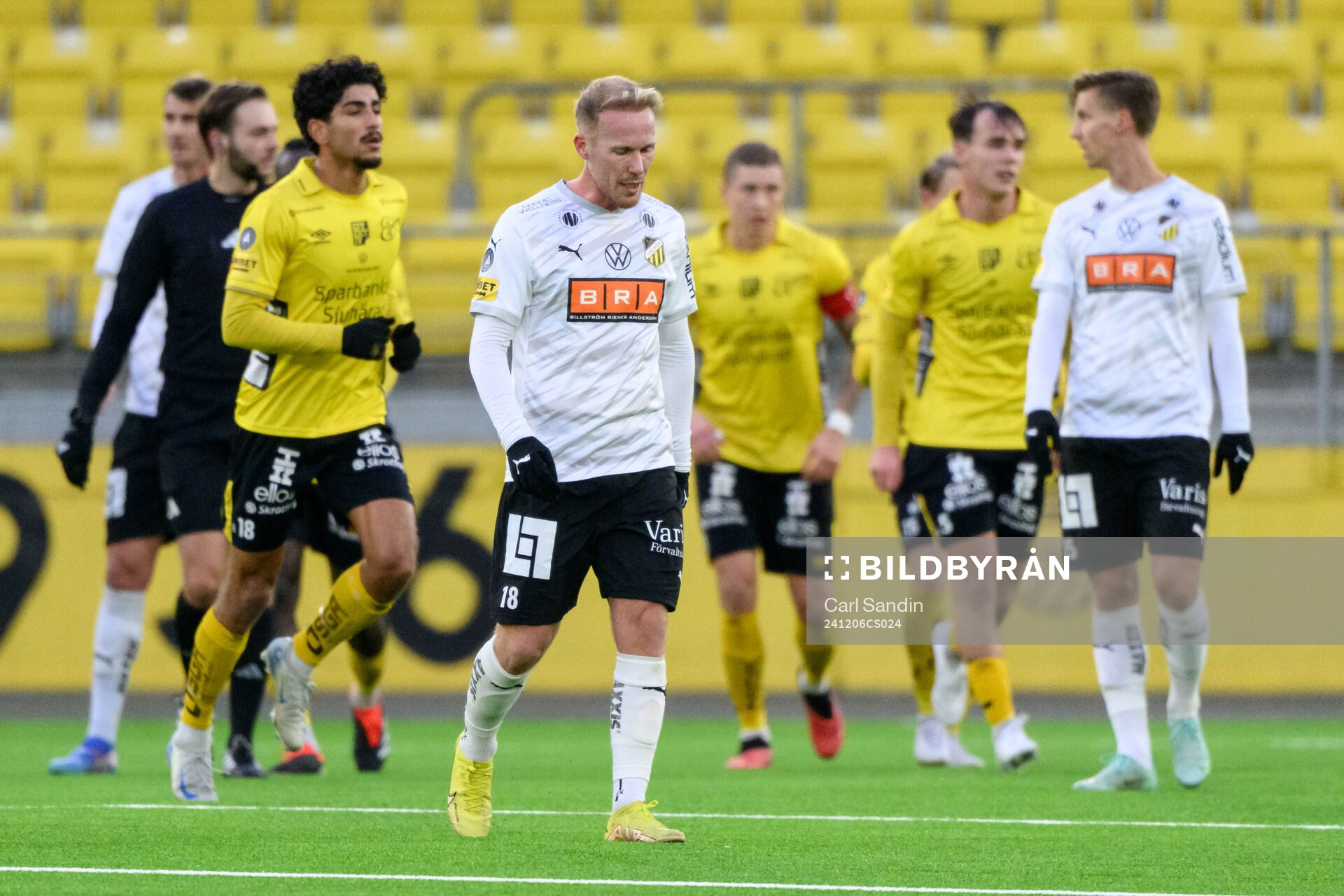 Häckens Mikkel Rygaard Jensen deppar