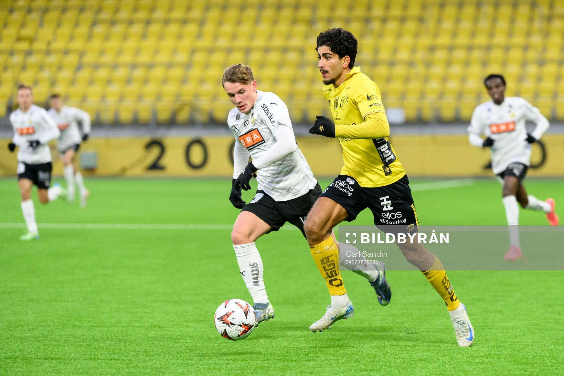 Häckens Filip Öhman och Elfsborgs Ahmed Qasem