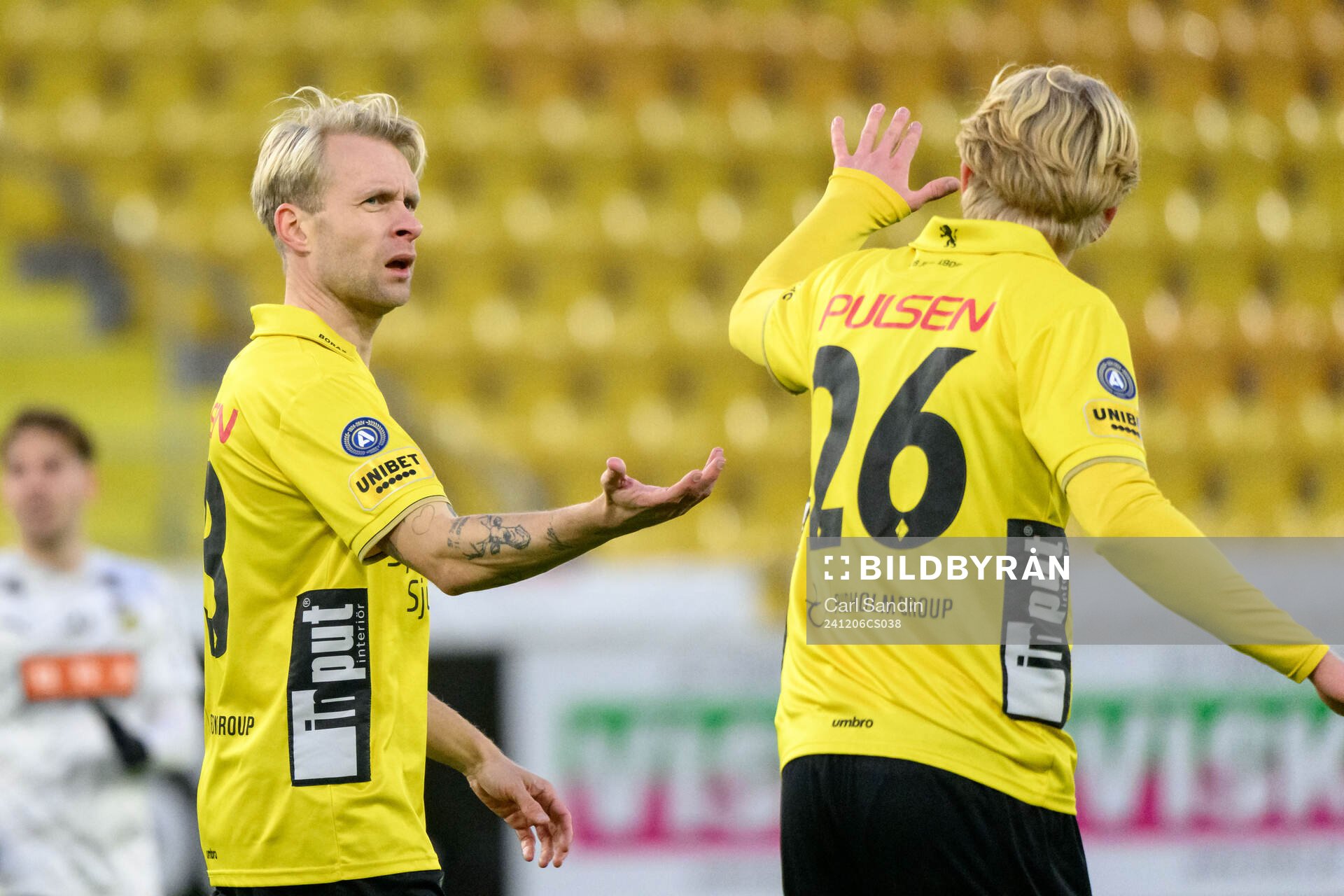 Elfsborgs Johan Larsson jublar