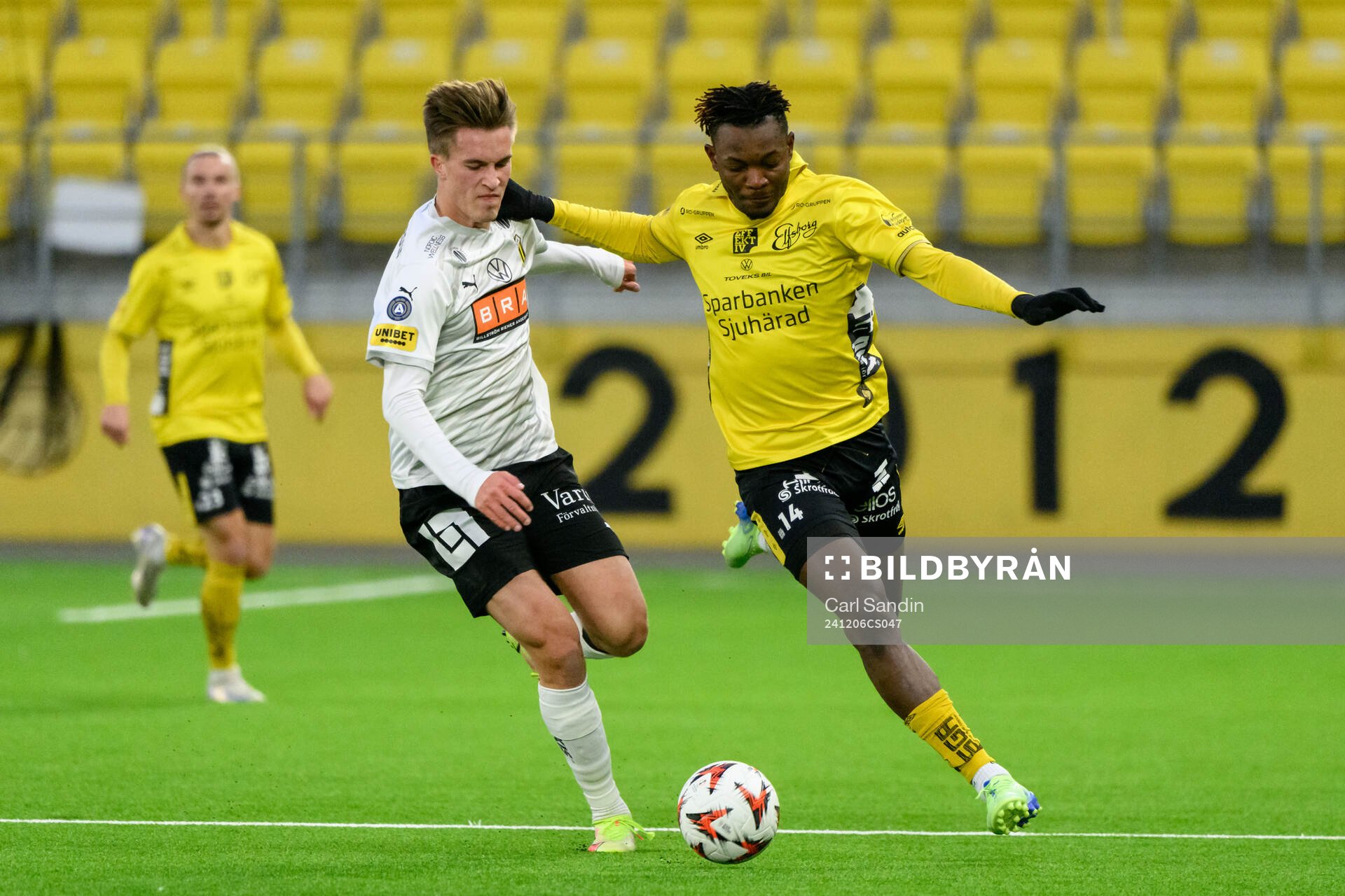 Häckens Joel Hjalmar och Elfsborgs Jalal Abdullai