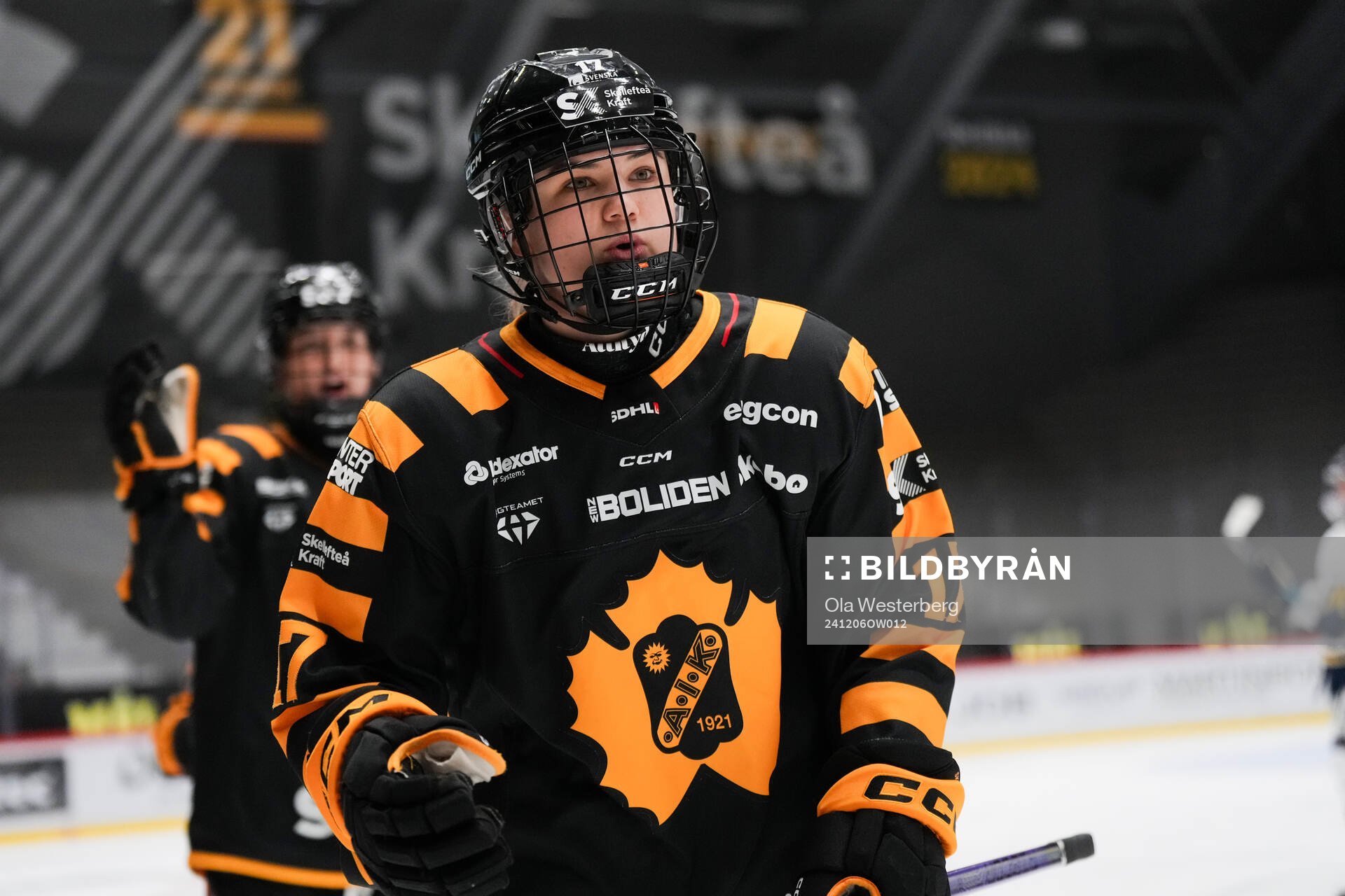 Skellefteås Laura Lerchova jublar