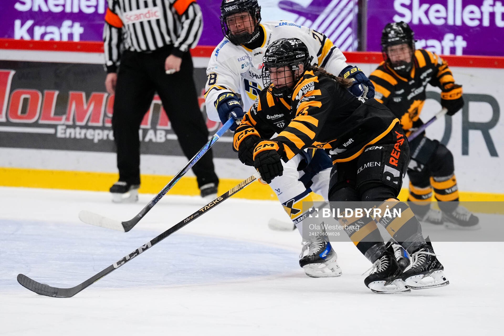 Skellefteås Isabella Pozzi jublar