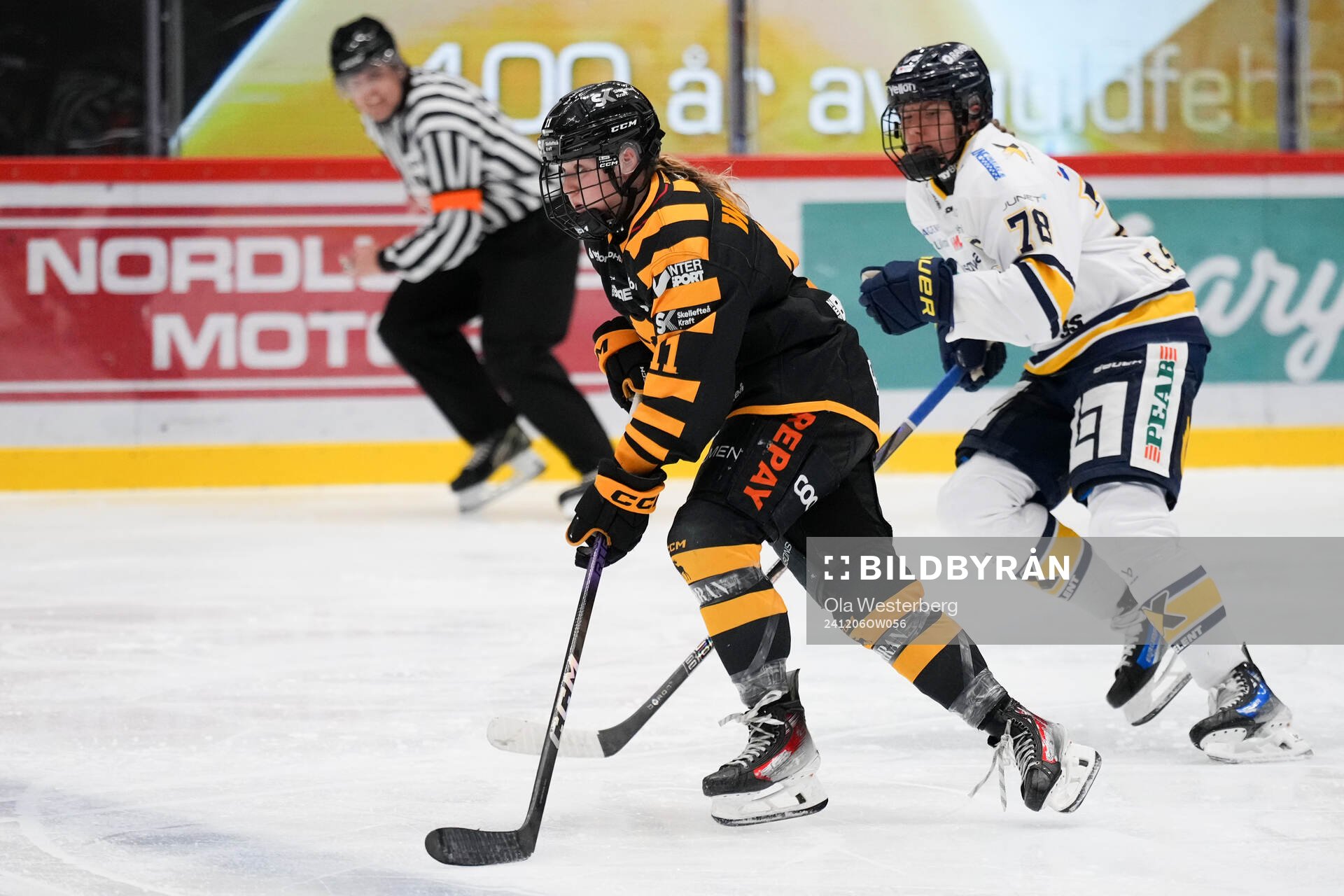 Skellefteås Marah Wagner och HV71s Elin Svensson