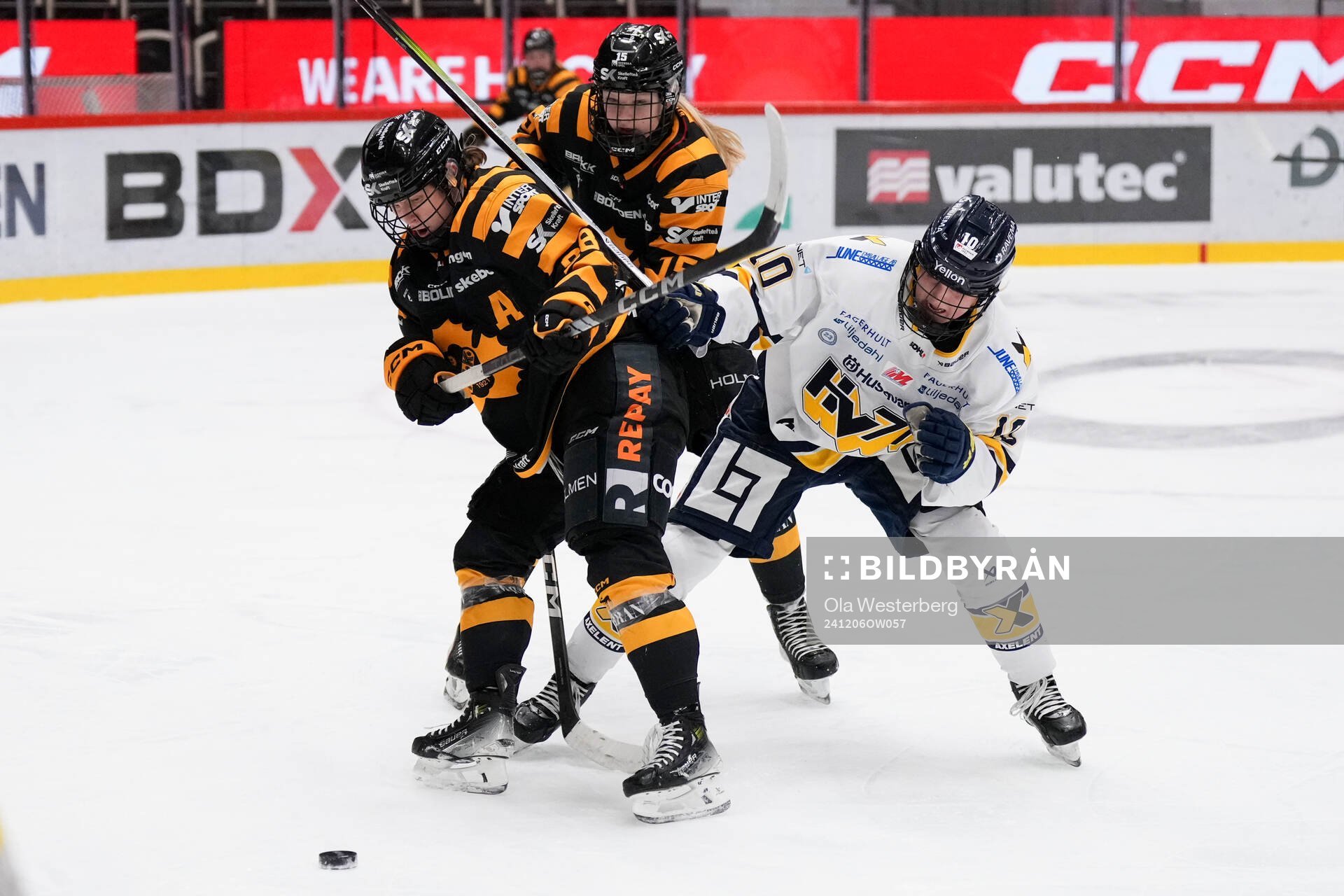 Skellefteås Nicoline Söndergaard Jensen och HV71s Tea