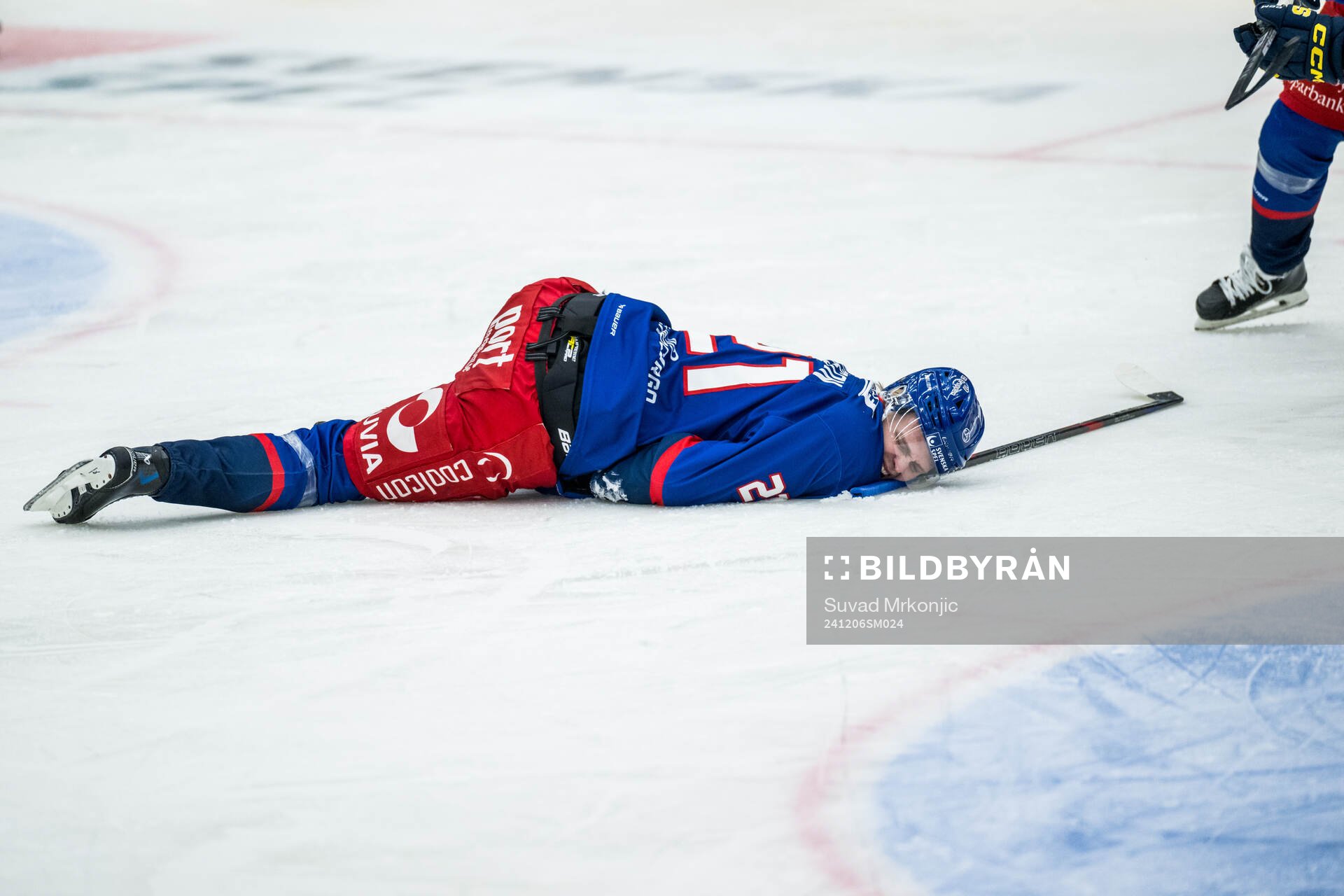 Oskarshamns Hampus Karlsson har ont