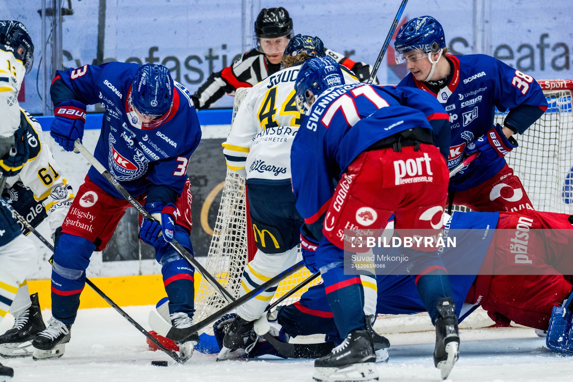 Oskarshamns Ludvig Östman och Södertäljes Carter Souch
