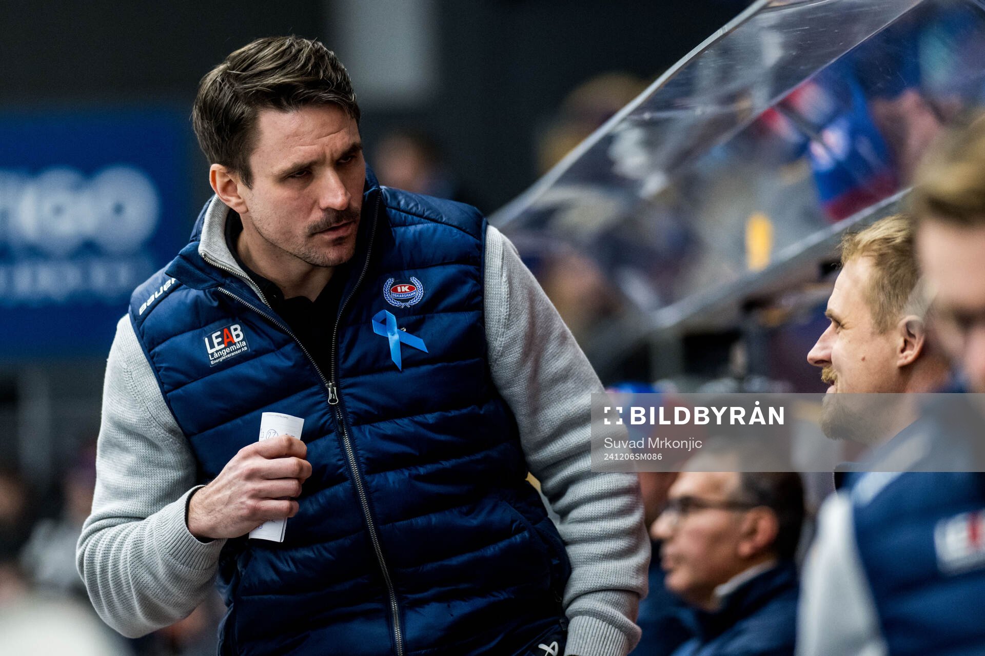 Oskarshamns tränare Björn Karlsson