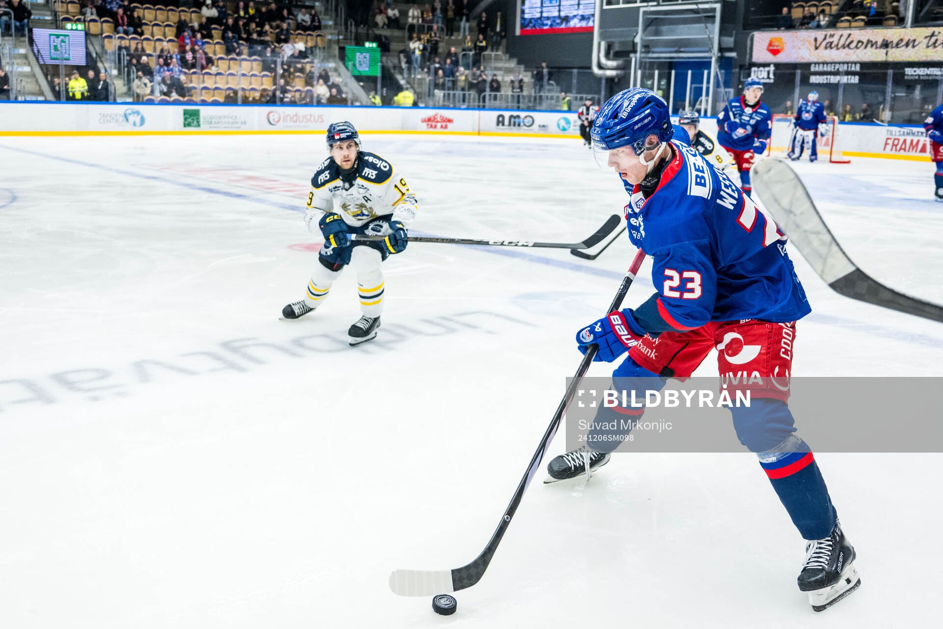 Södertäljes Hampus Harlestam och Oskarshamns Gustaf