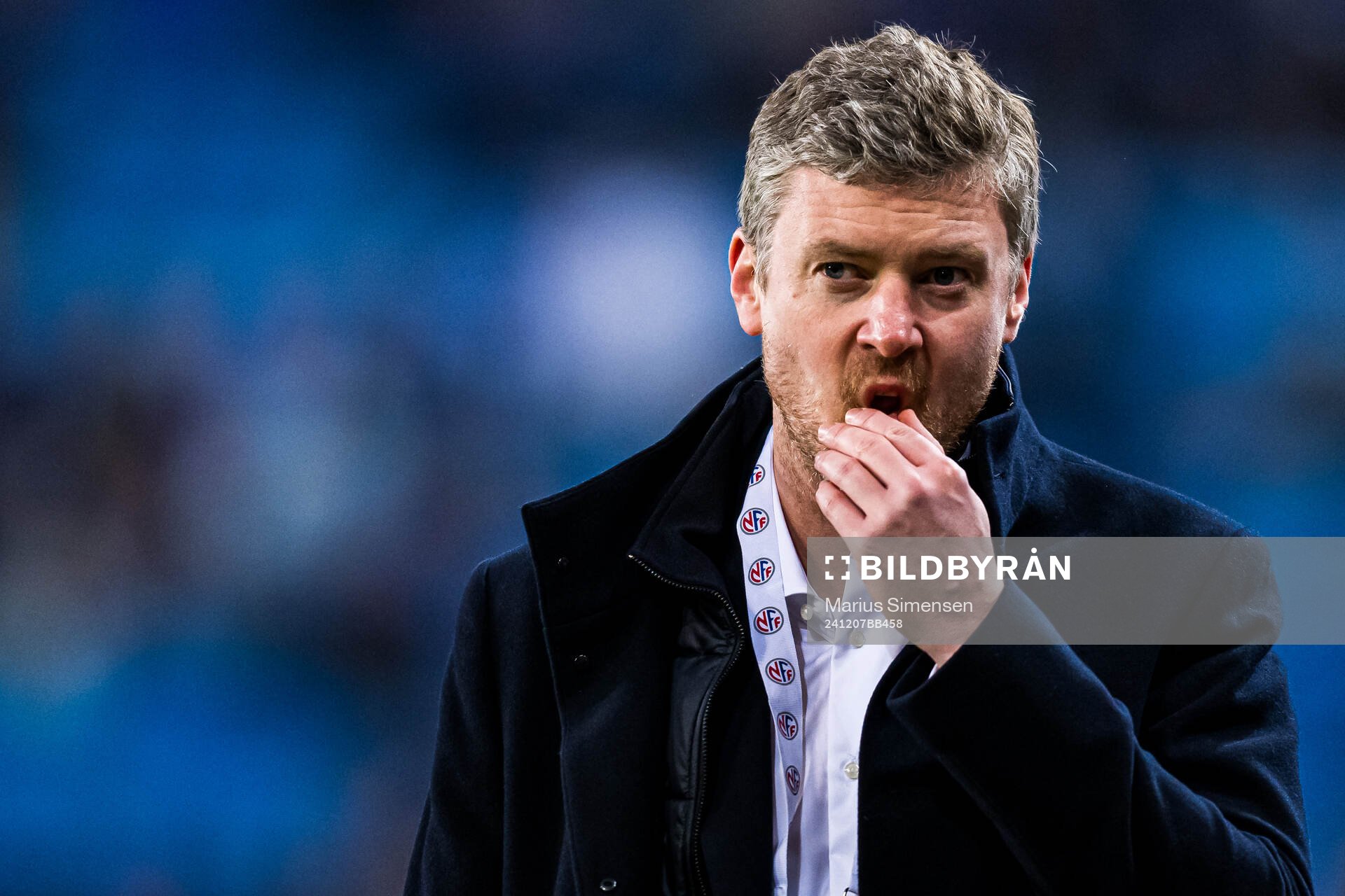 Andreas Hagen, head coach of Fredrikstad