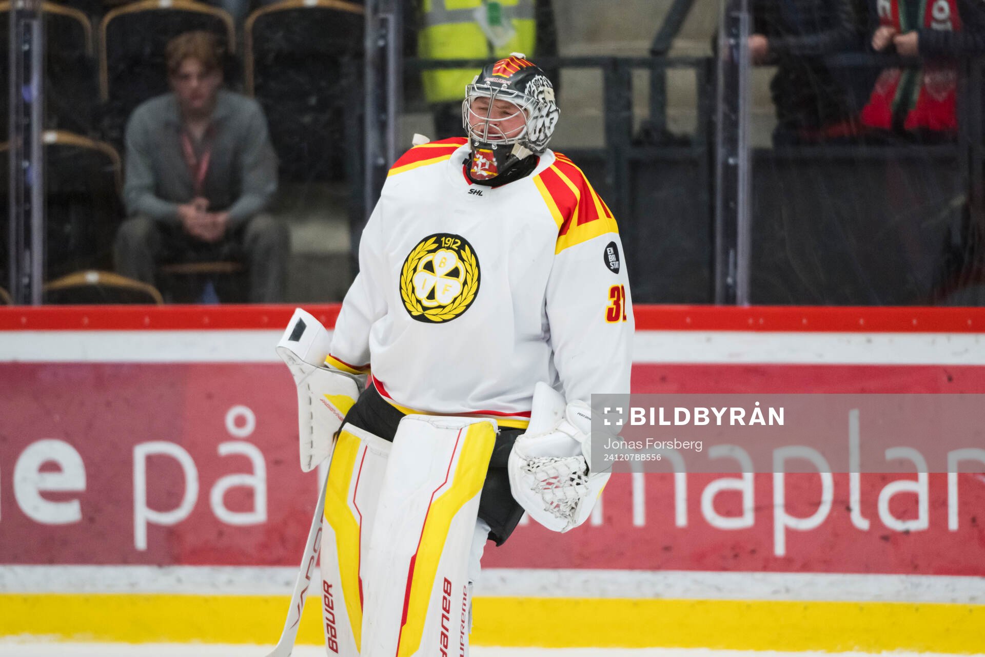 Brynäs målvakt Erik Källgren