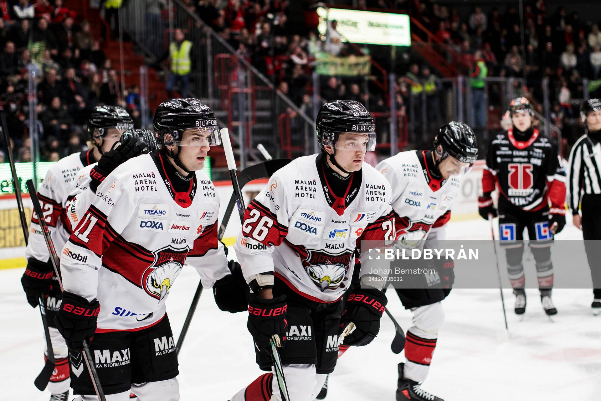 Malmö Redhawks Teemu Kivihalme jublar