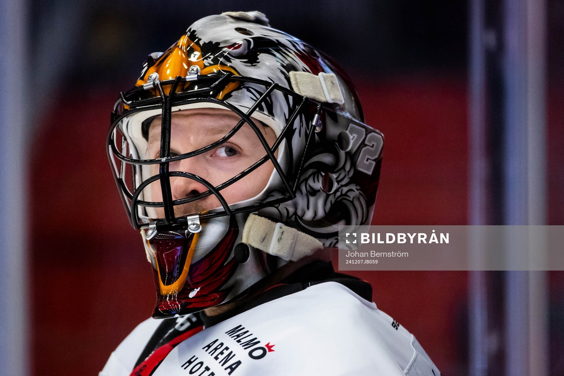 Malmö Redhawks målvakt Daniel Marmenlind