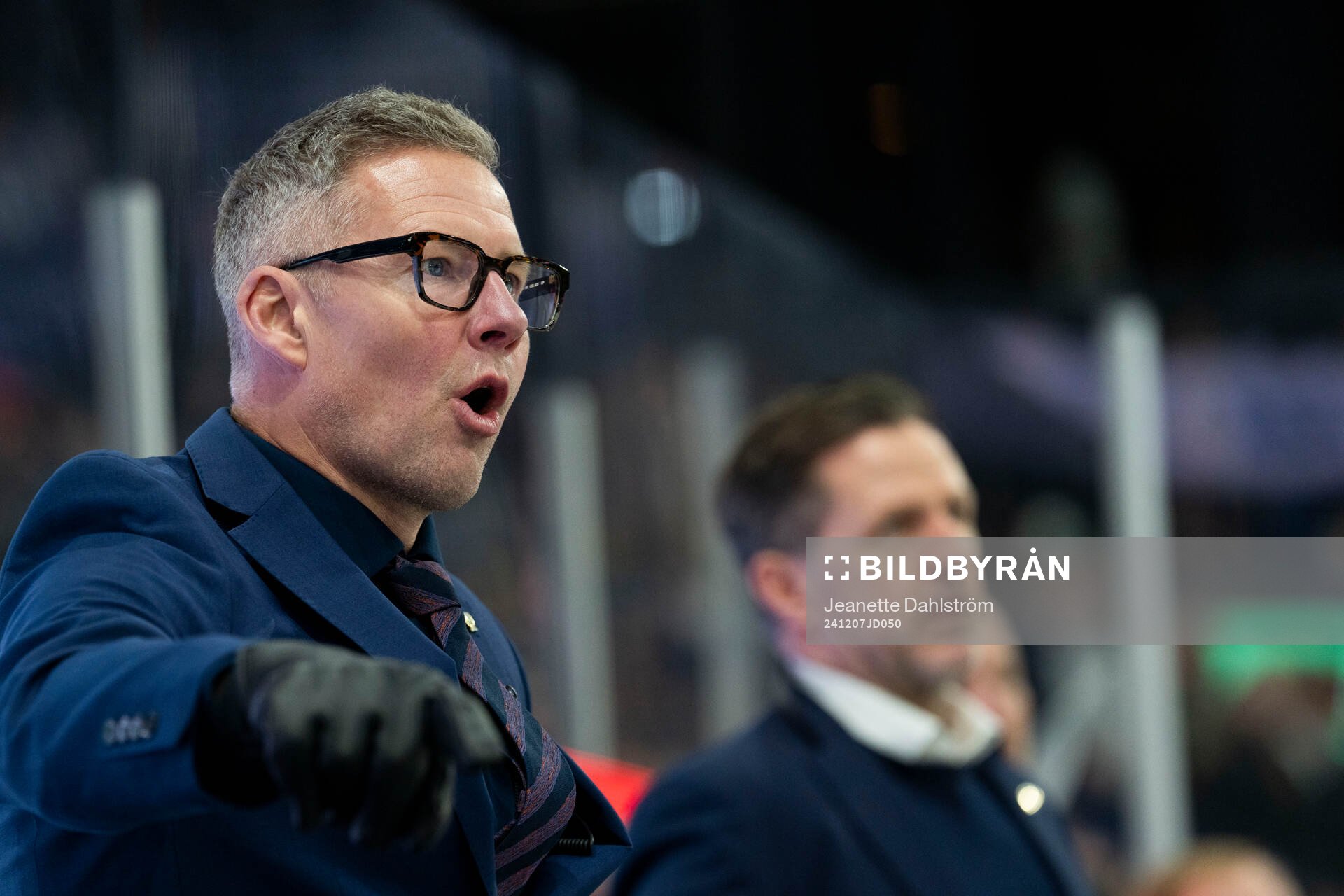 Färjestads assisterande tränare Johan Hedberg