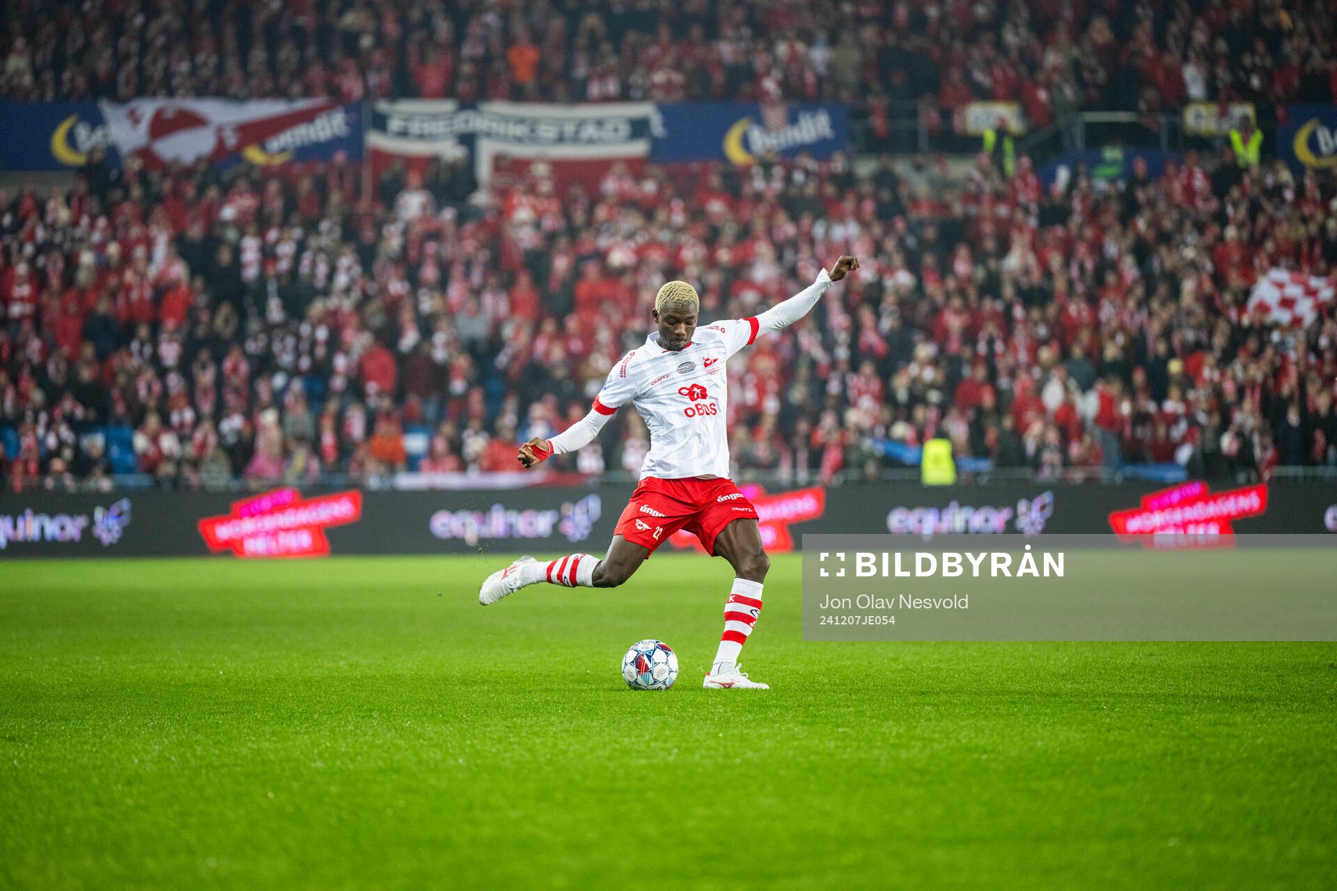 Maxwell Woledzi of Fredrikstad