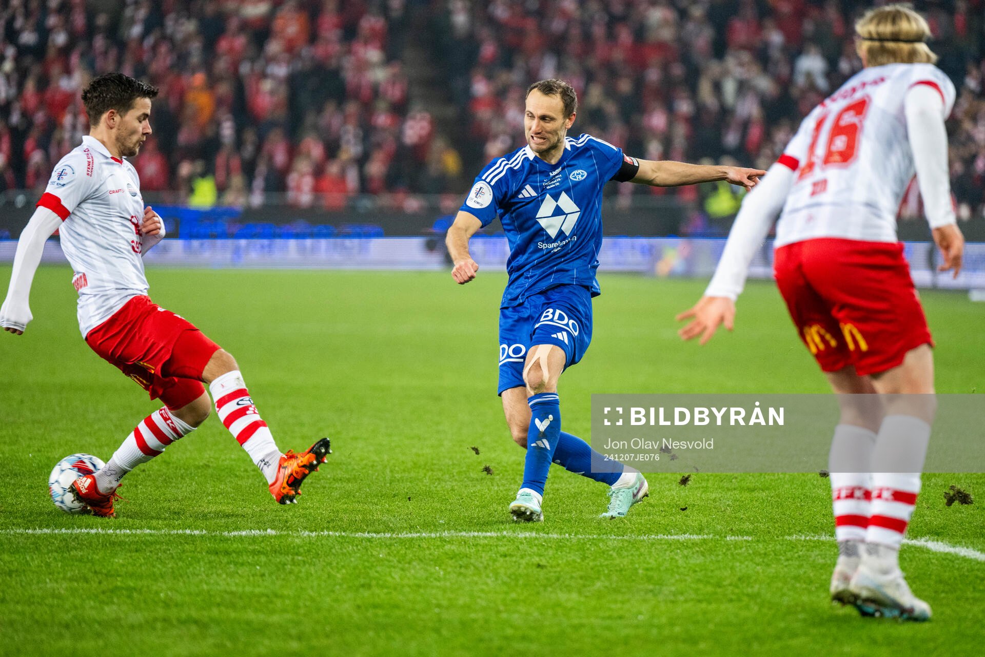 Magnus Wolff Eikrem of Moldeduring the cup final match