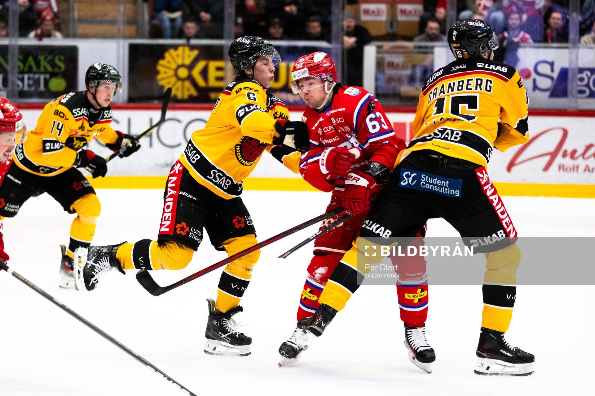 Luleås Isac Hedqvist och Timrås Elmeri Eronen