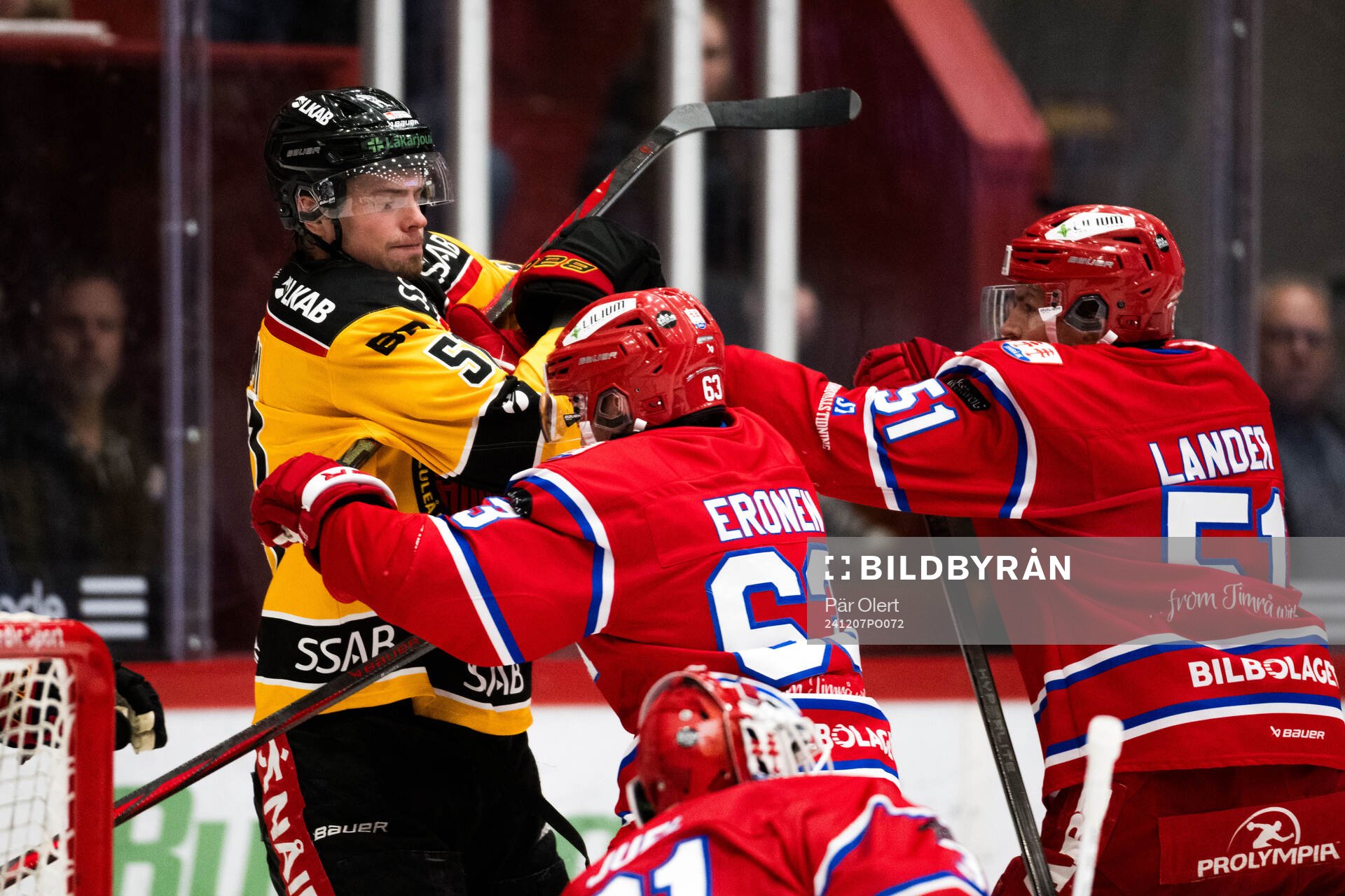 Luleås Markus Nurmi och Timrås Elmeri Eronen och Anton