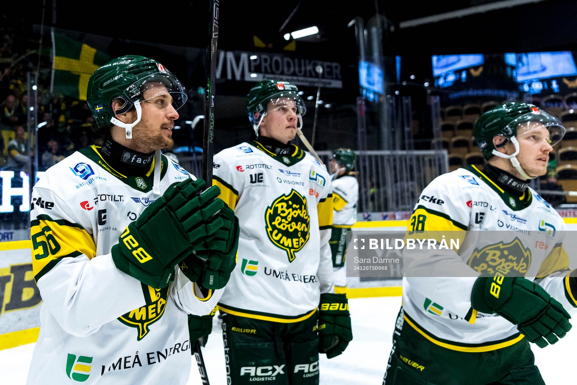 Björklövens Fredrik Forsberg jublar