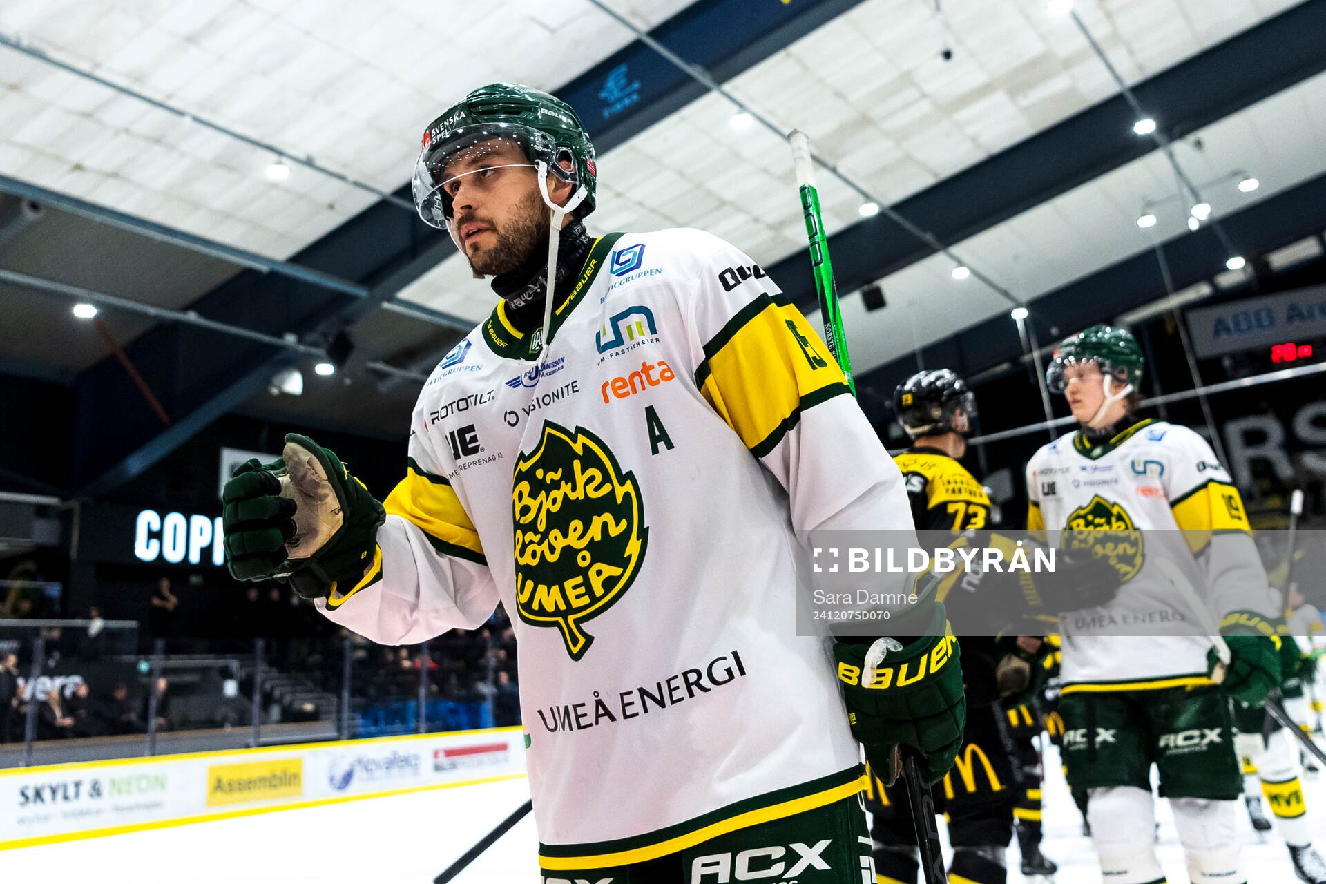 Björklövens Mattias Nörstebö jublar