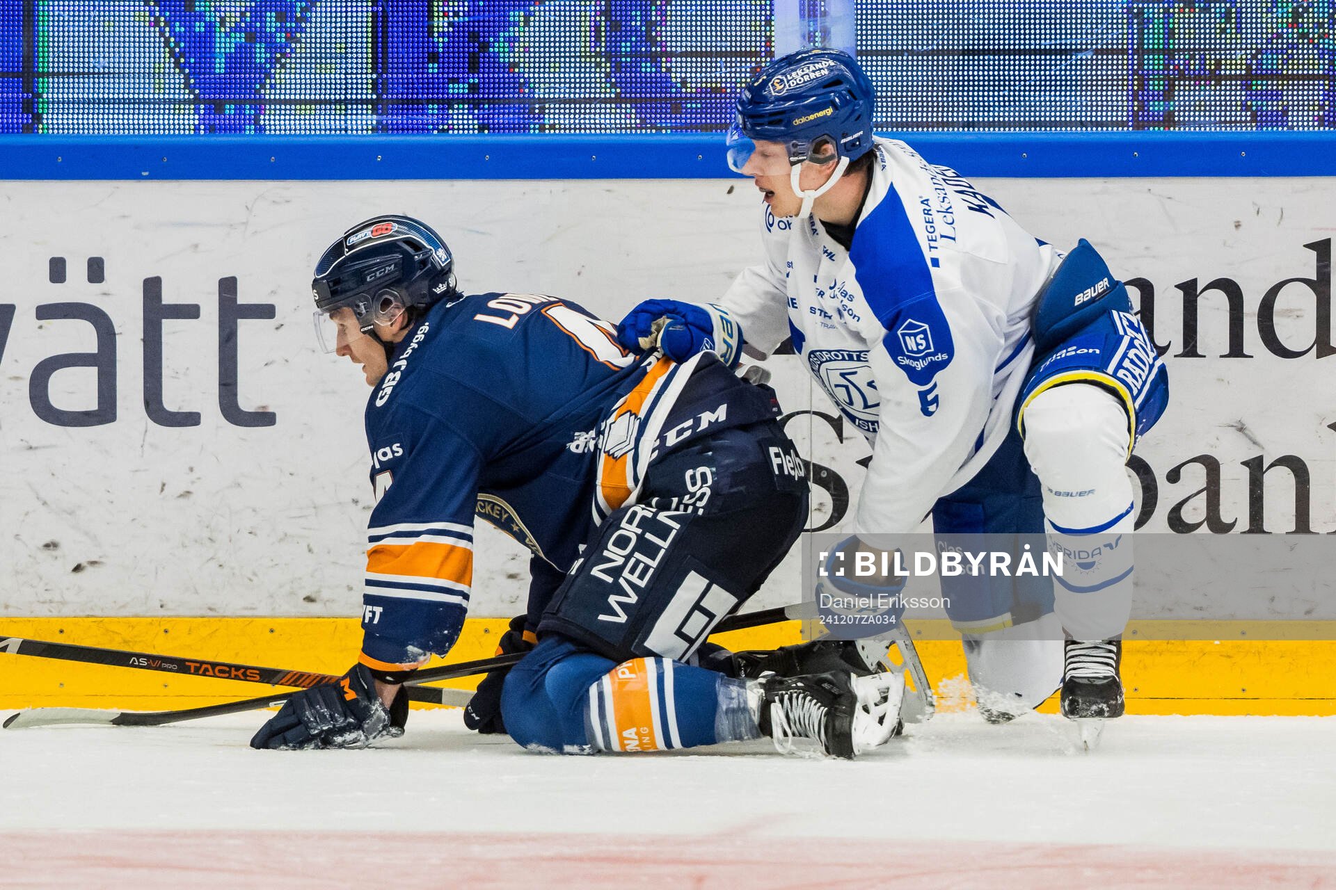Växjös Keegan Lowe och Leksands Andro Kaderli