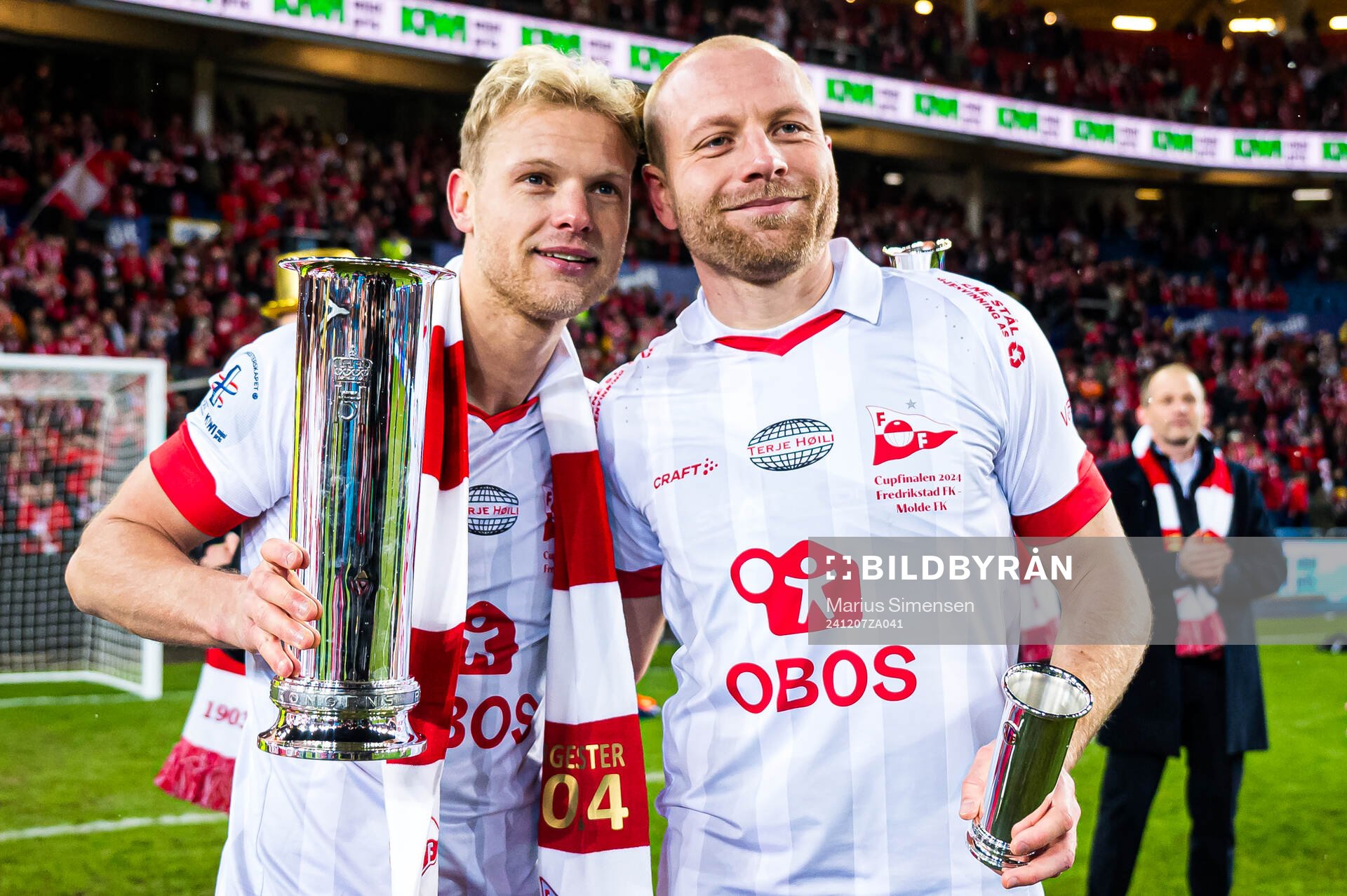 Morten Bjørlo and Henrik Kjelsrud Johansen of Fredrikstad