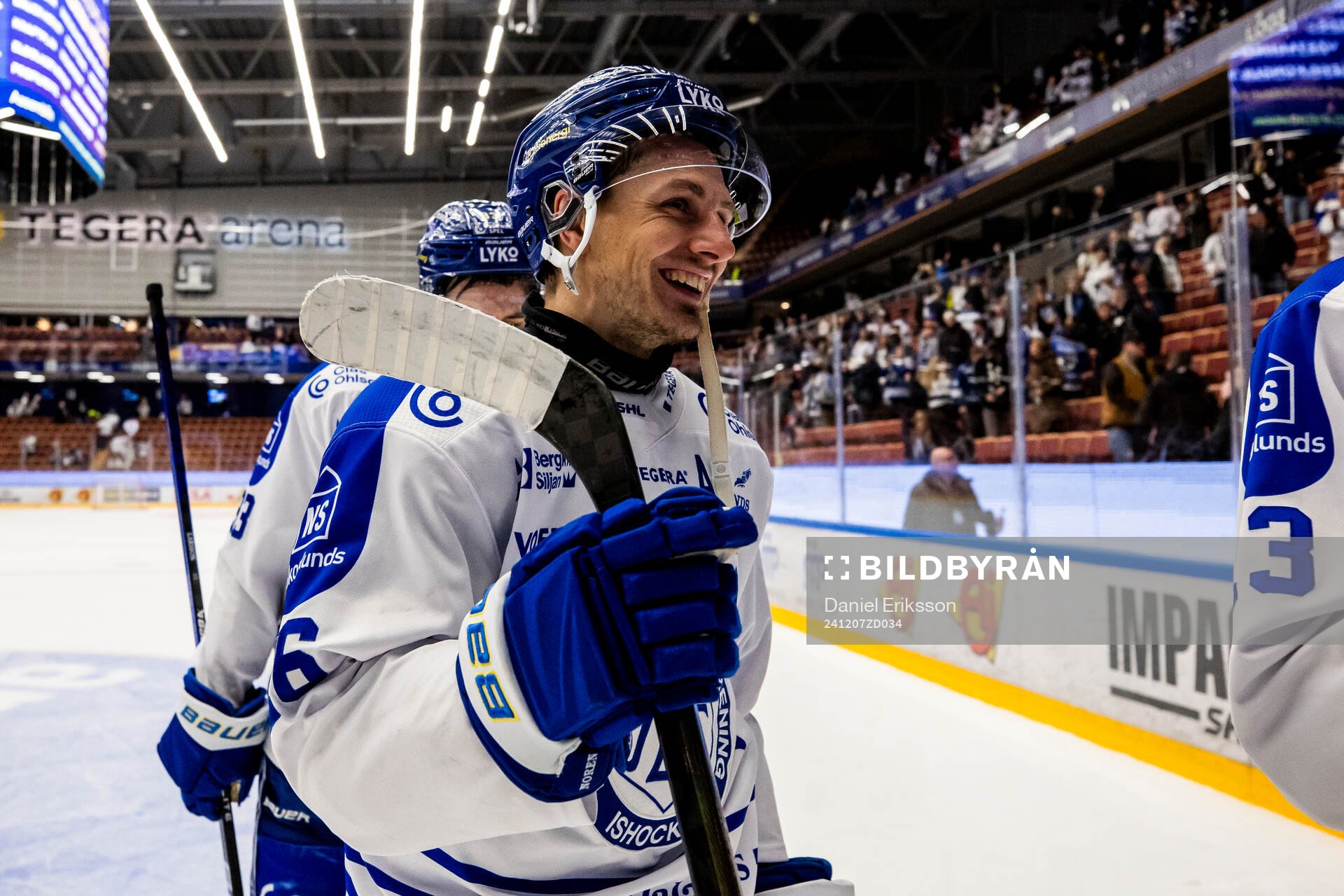 Leksands Patrik Norén  jublar