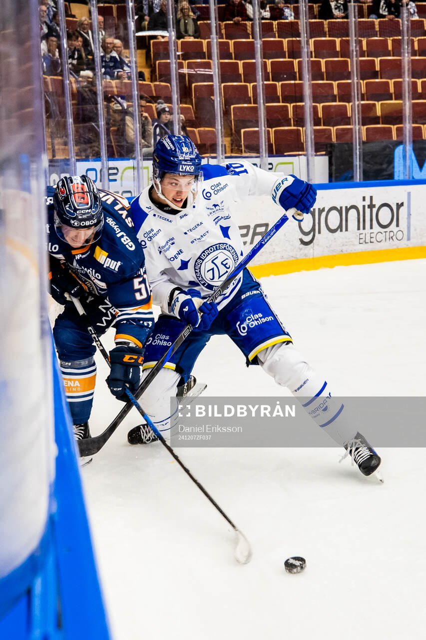 Växjös Emil Sylvegård och Leksands Anton Johansson