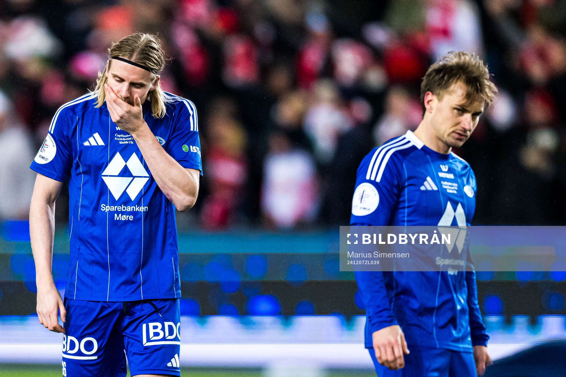 Isak Helstad Amundsen and Fredrik Gulbrandsen of Molde
