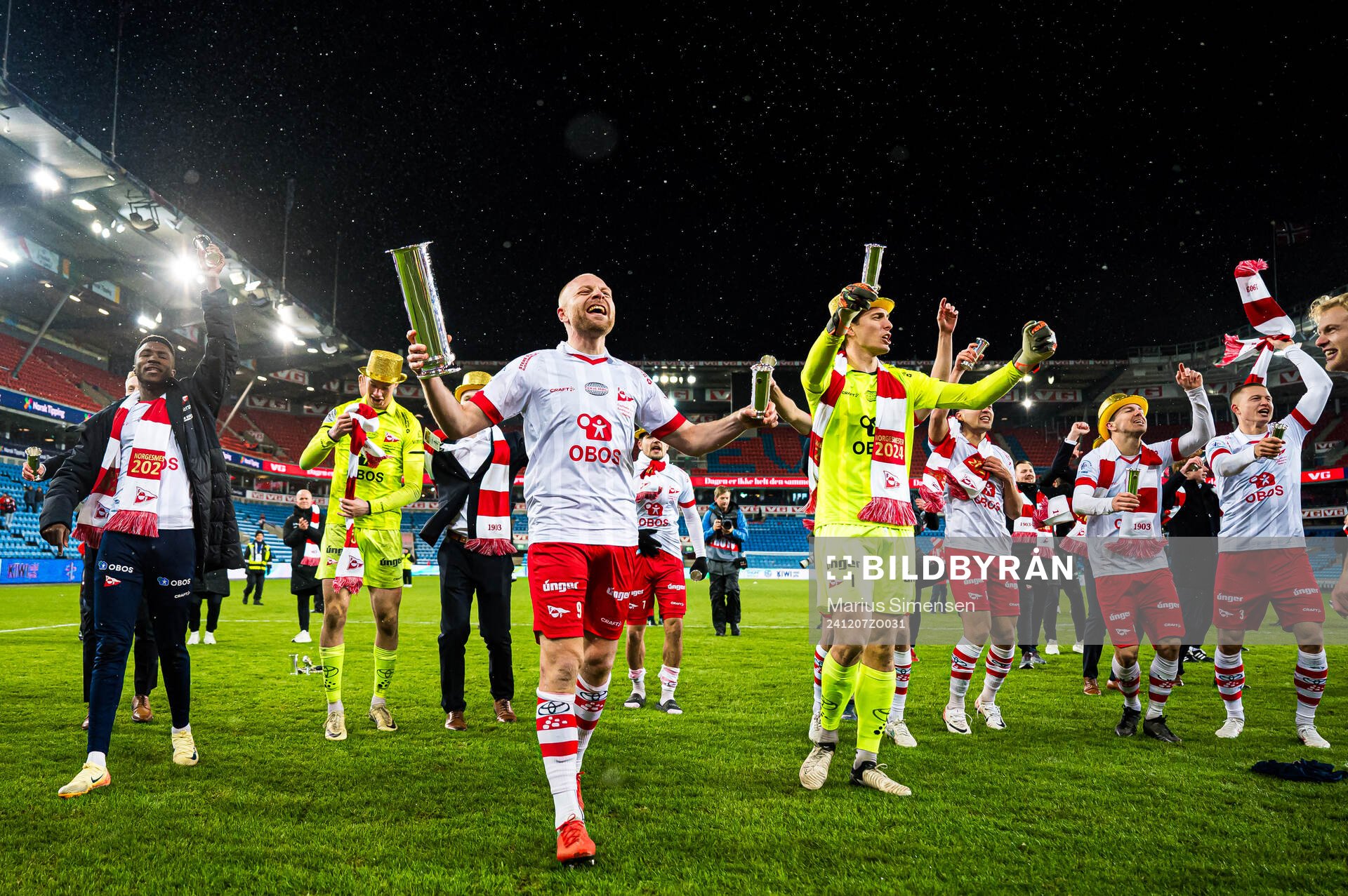 Henrik Kjelsrud Johansen and Håvar Grøntvedt Jenssen of